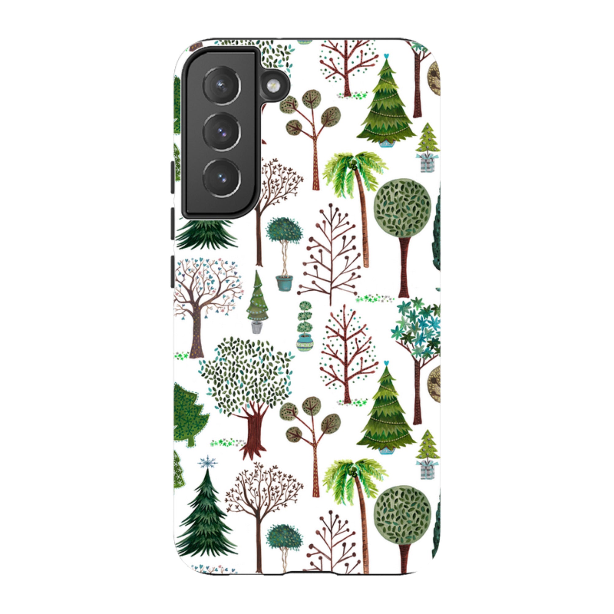 Samsung Tough Case - Xmas Trees By Caroline Bonne Muller