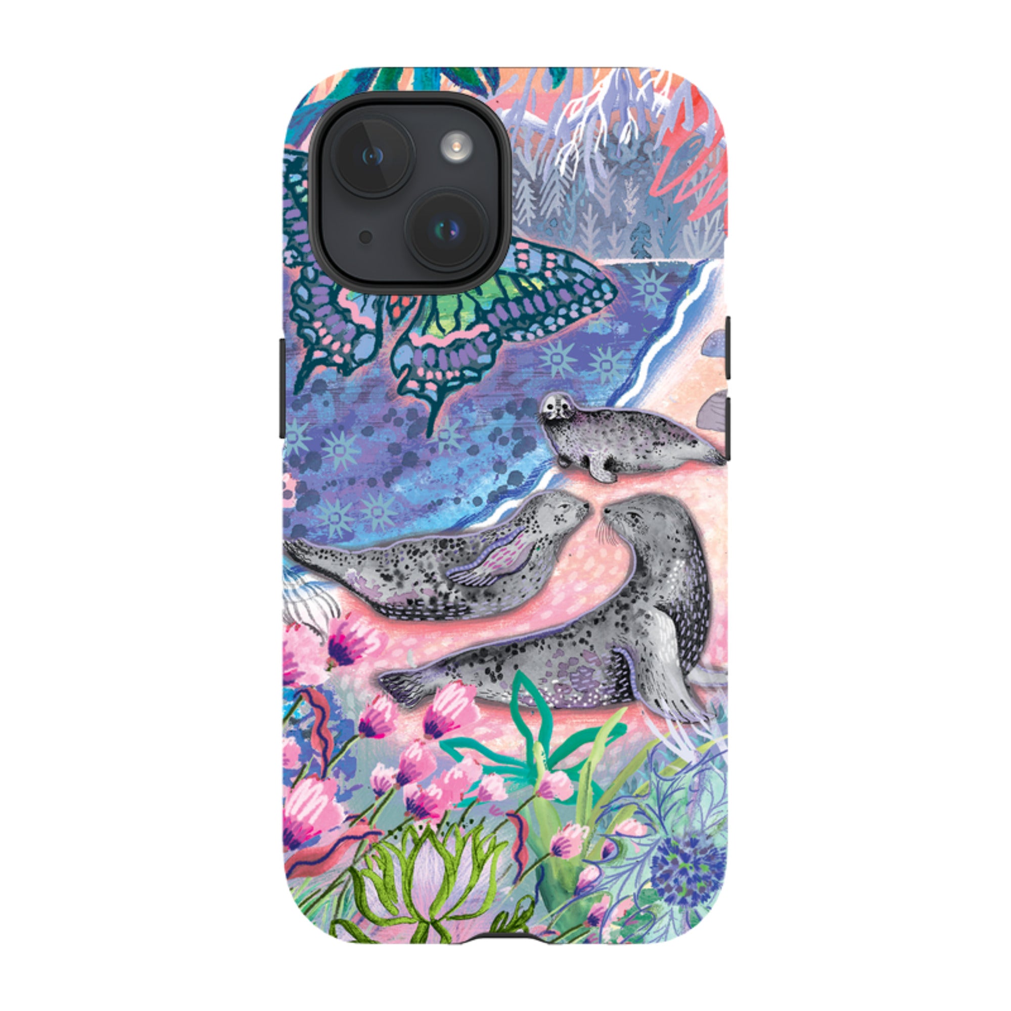 iPhone Case - Scenic Seals Of Norfolk By Emma Frances Grant