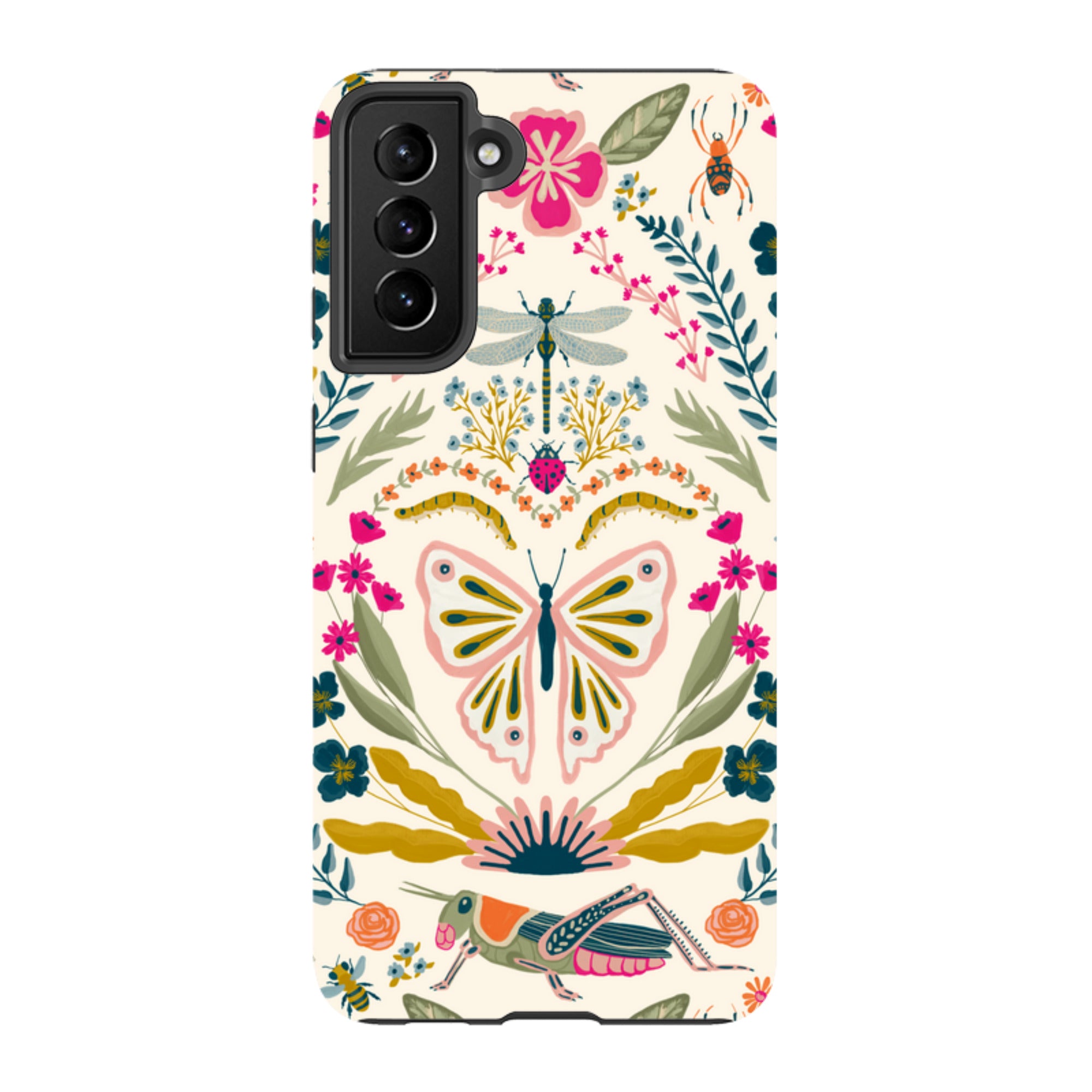 Samsung Tough Case - Butterfly Floral By Abby Jacobs