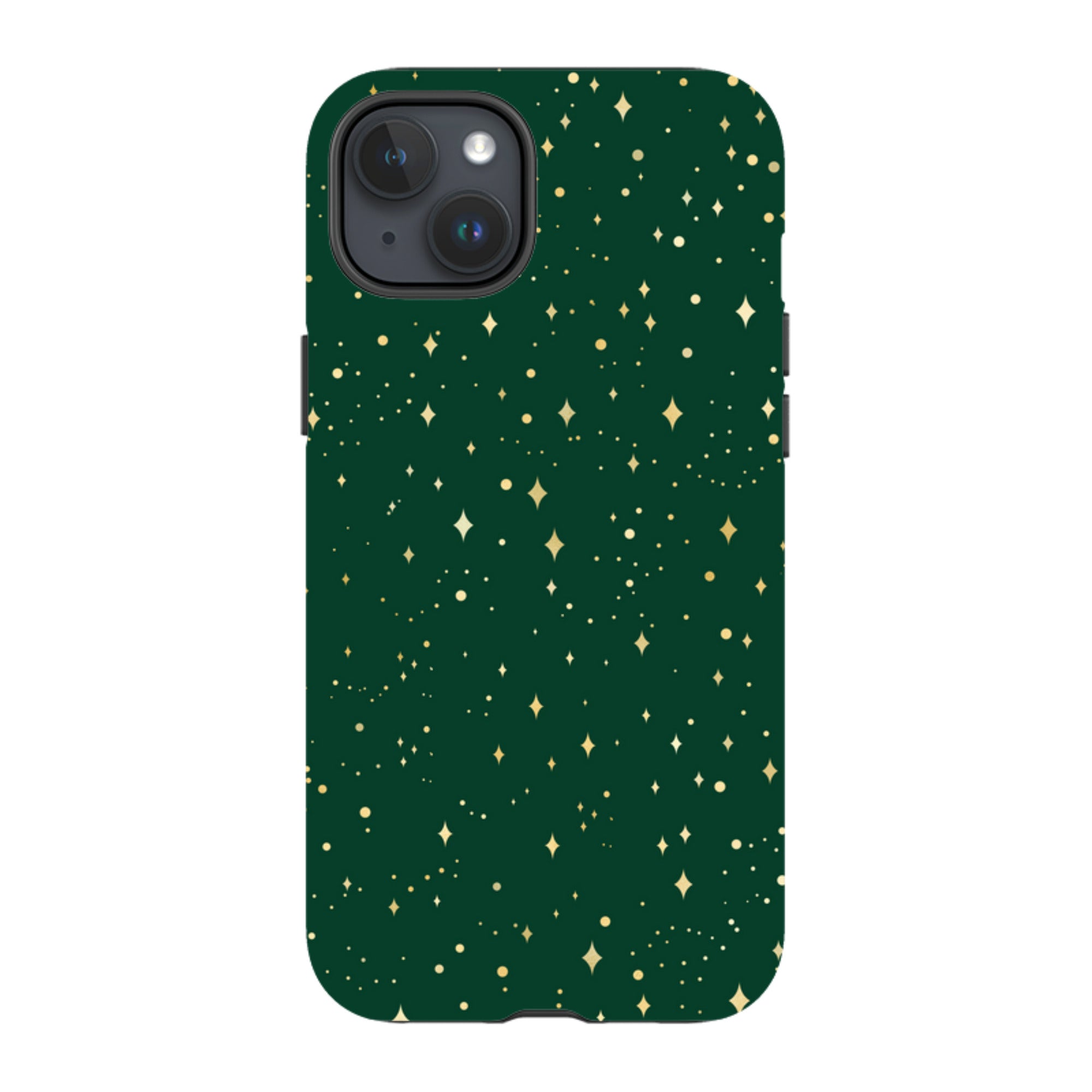 iPhone Tough Case - Forest Green Cosmos