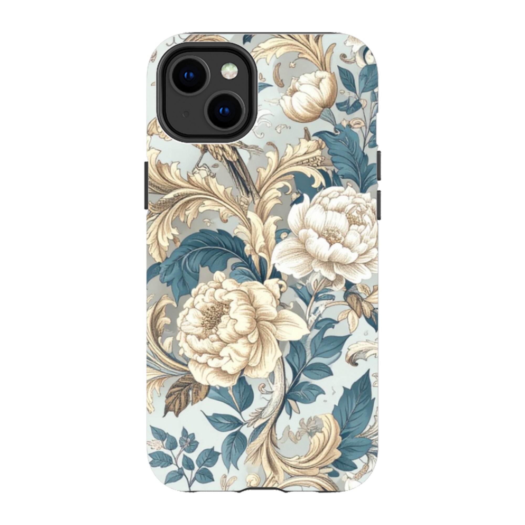 iPhone Case - Blue and Gold Summer