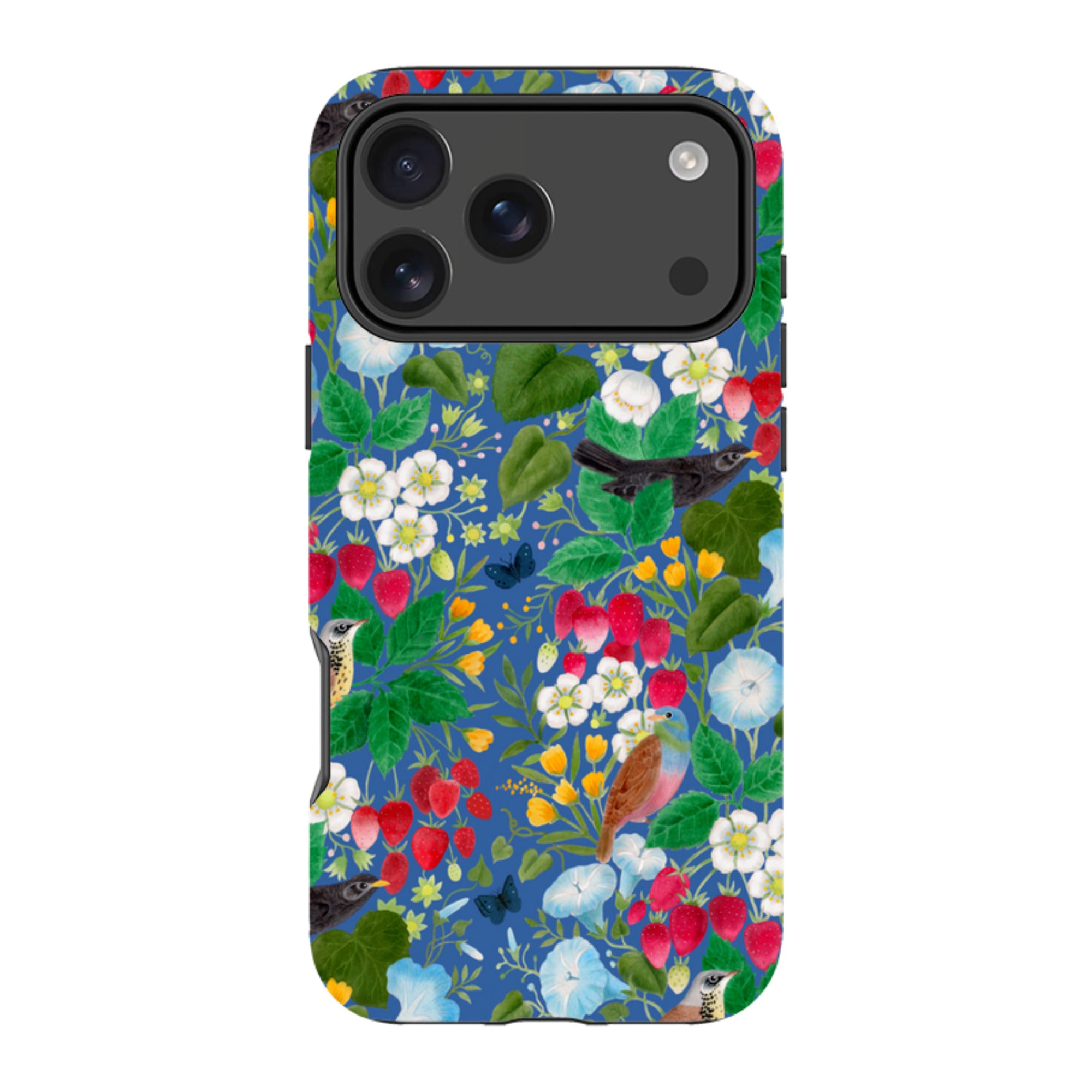 iPhone MagSafe Tough Case - Strawberry Thief By Bex Parkin