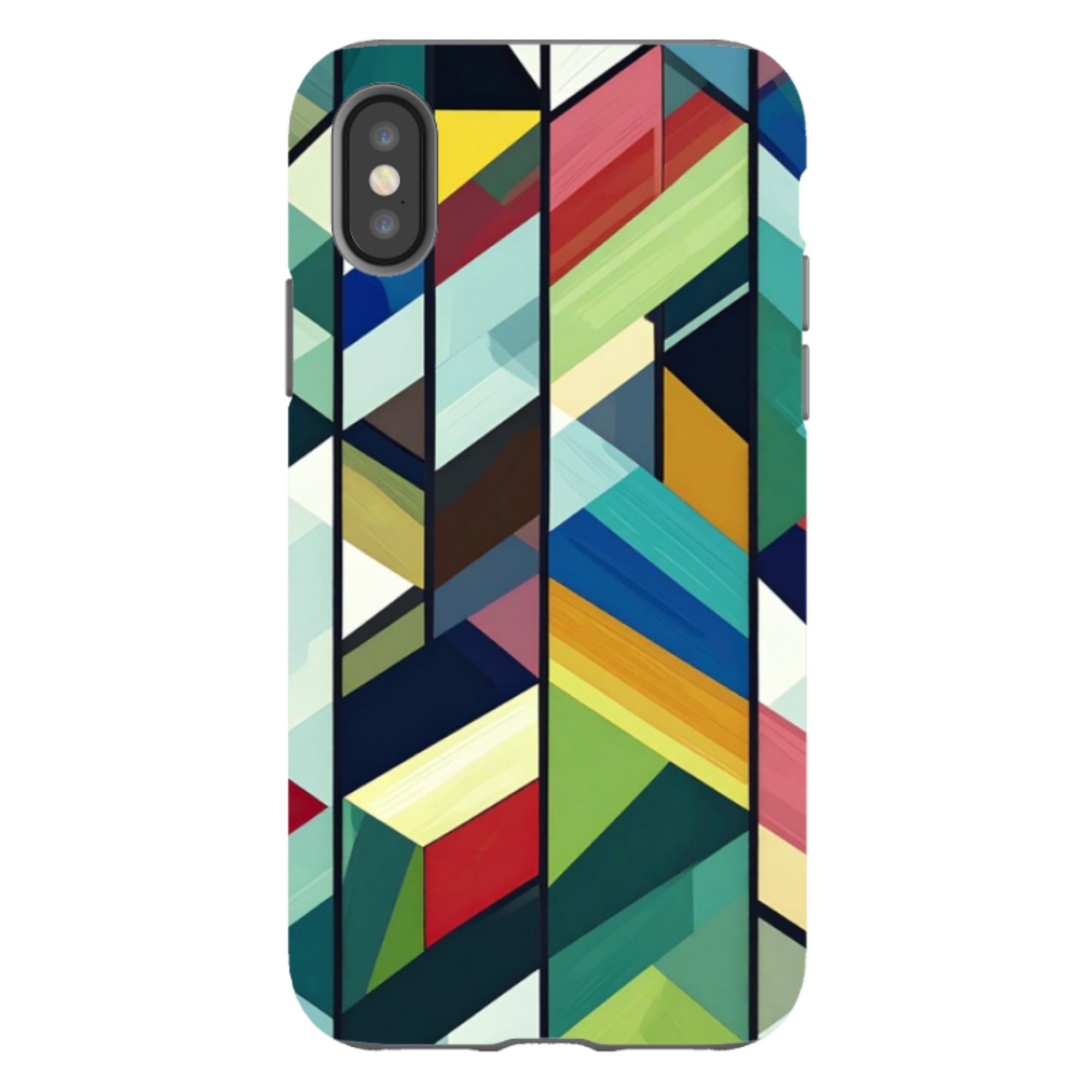 iPhone Tough Case - Technicolor Green