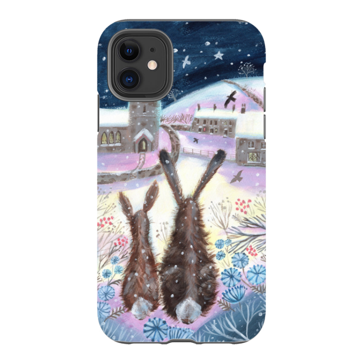 iPhone Tough Case - Rabbit & Hare By Mary Stubberfield