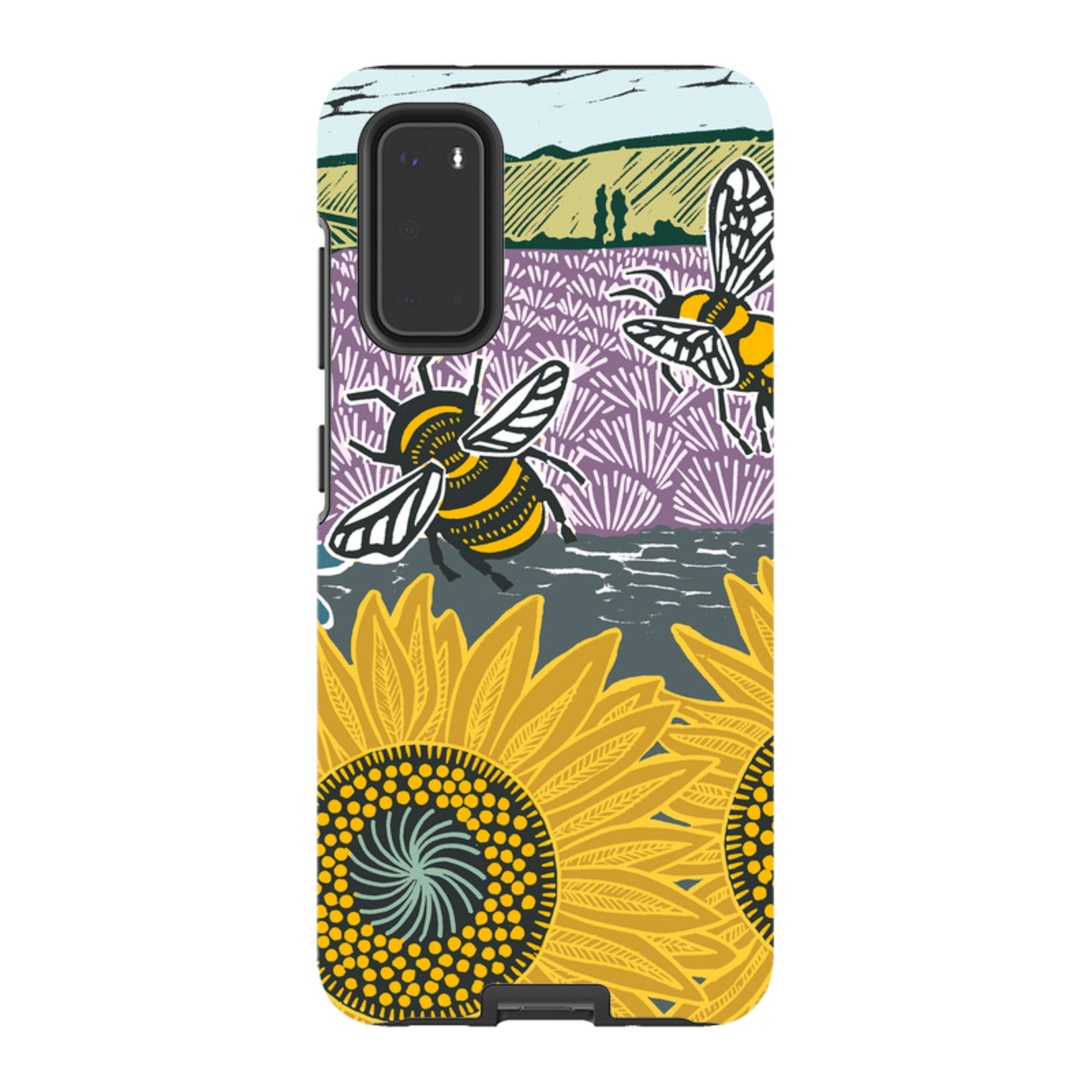 Samsung Tough Case - Bees And Sunflower By Kate Heiss