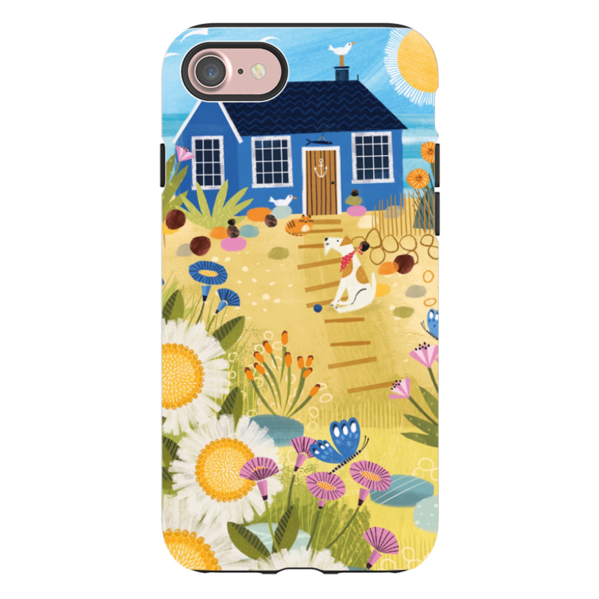 iPhone Case - Beach House By Ali Brookes