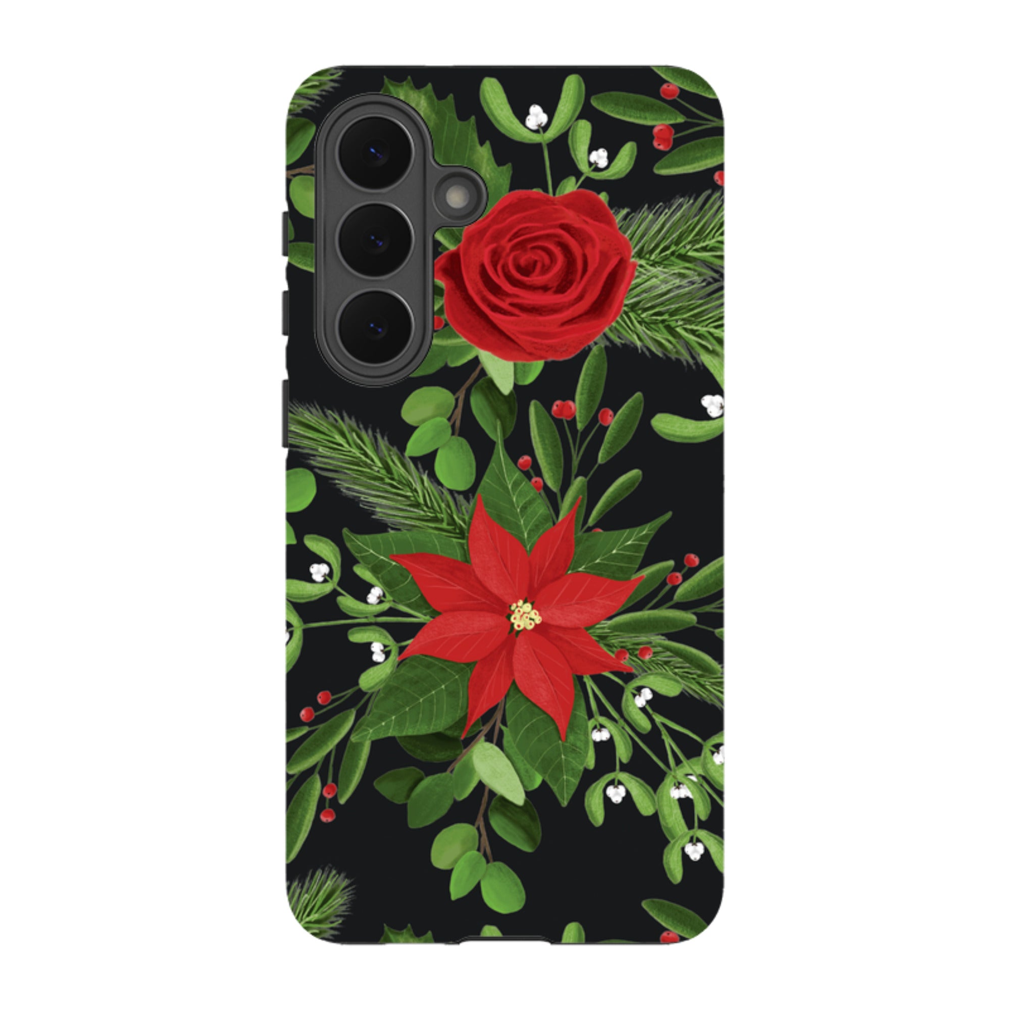 Samsung Tough Case - Black White Plaid By Abby Jacobs