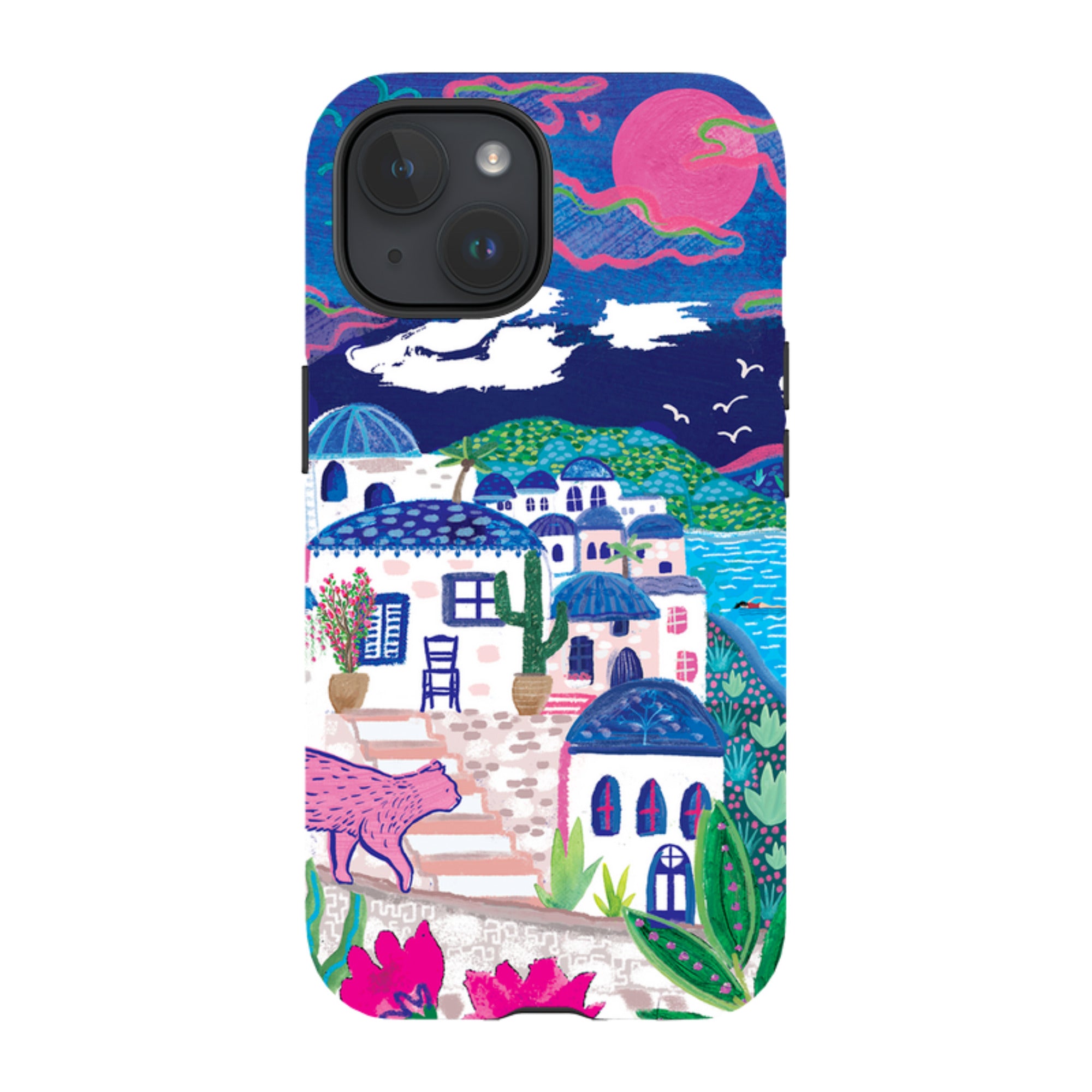 iPhone Tough Case - Sapphire Seas II By Emma Frances Grant