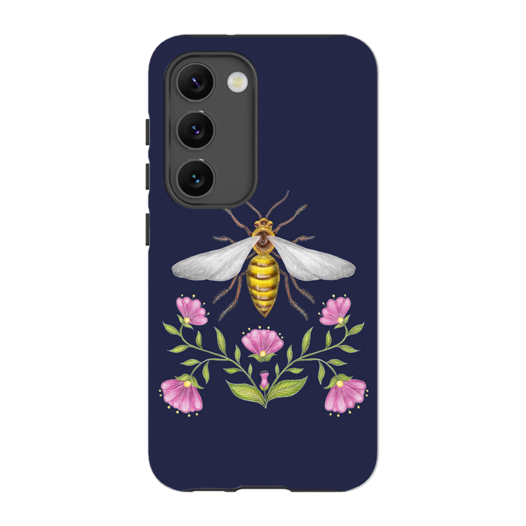 Samsung Tough Case - Wings Of Freedom Navy By Catherine Rowe