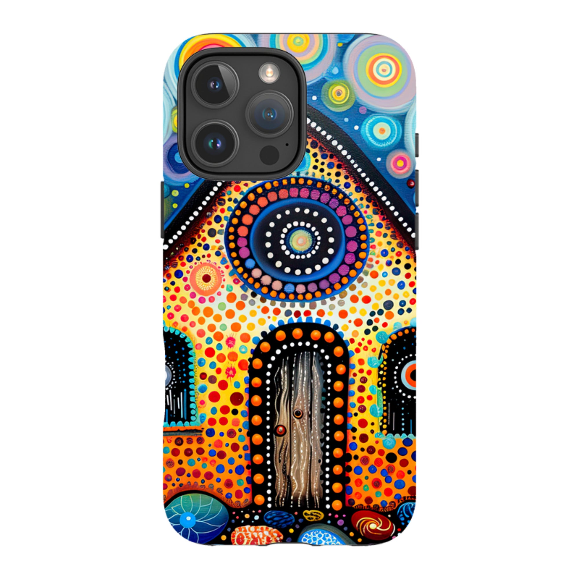 iPhone Case - Folk Art House III
