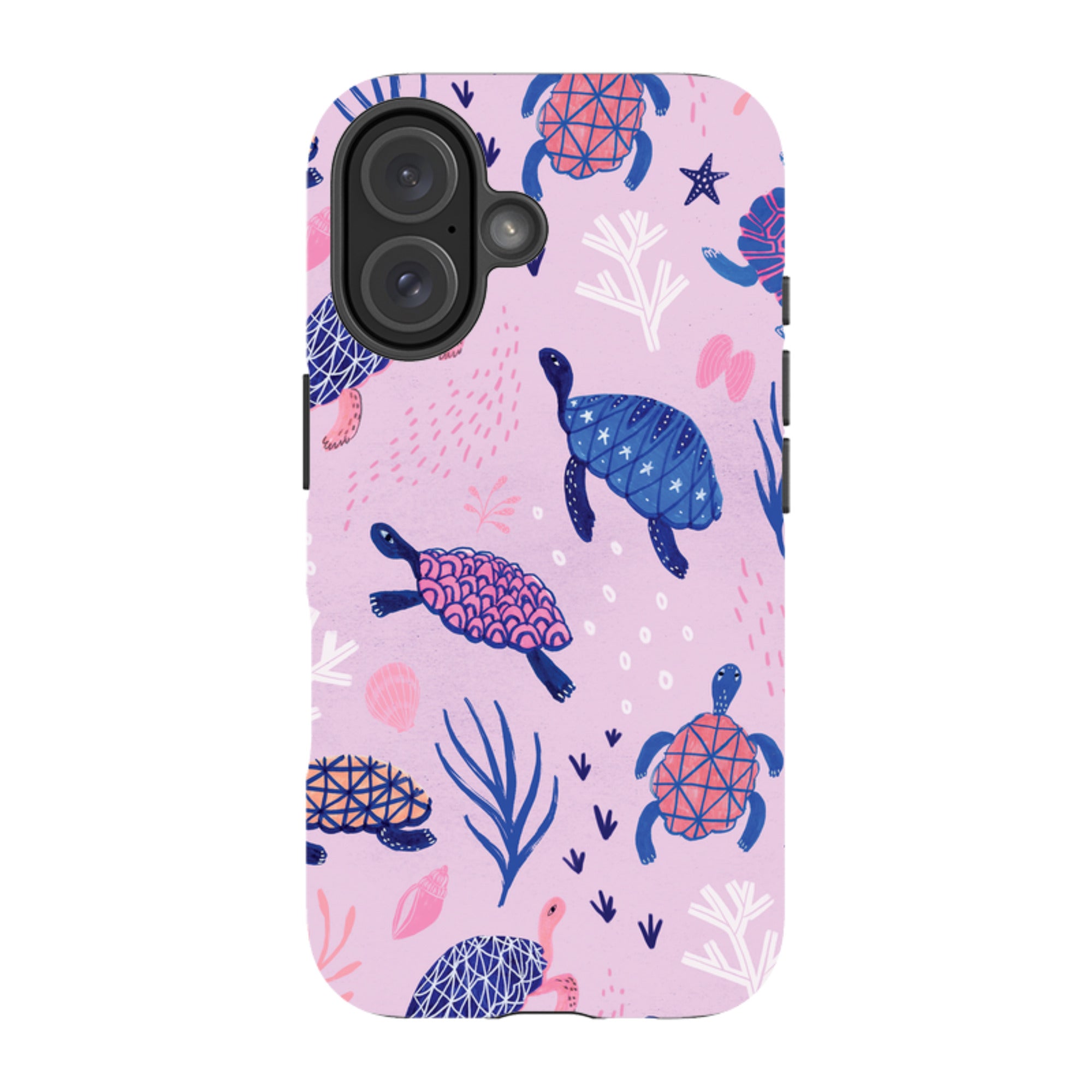 iPhone Tough Case - Turtles By Lee Foster Wilson