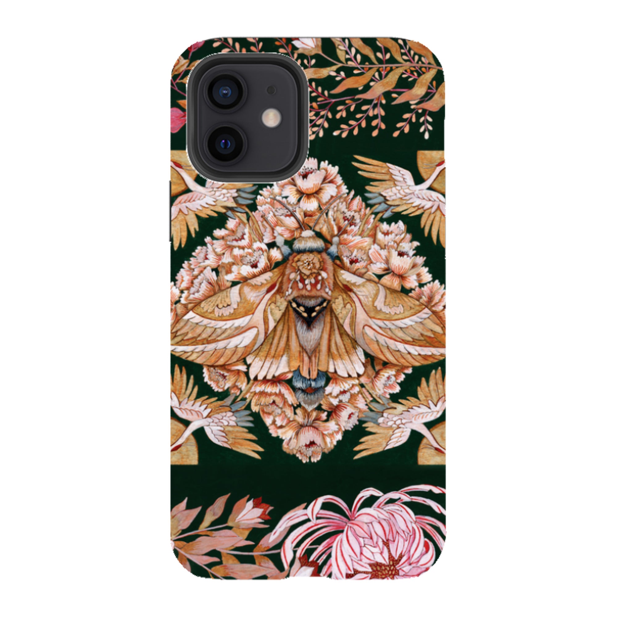 iPhone Tough Case - Golden Moth By Maria Matos