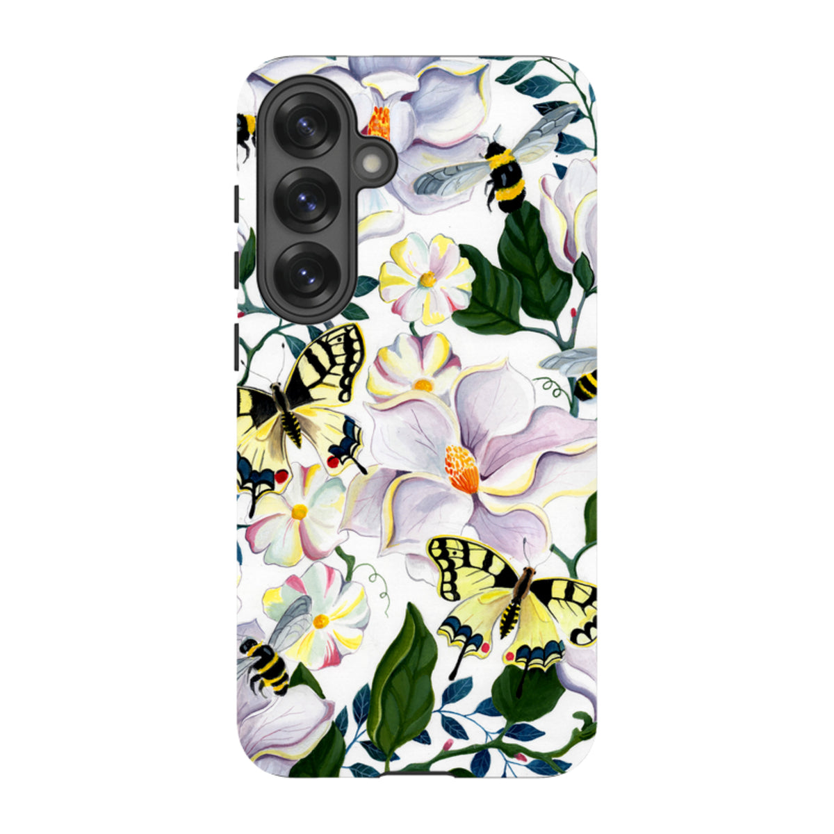 Samsung Tough Case - Bees And Magnolia By Bex Parkin