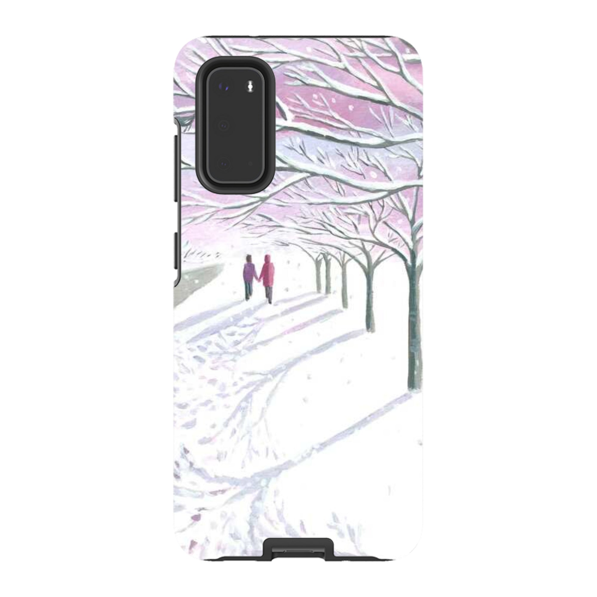 Samsung Tough Case - Snowy Park By Mary Stubberfield
