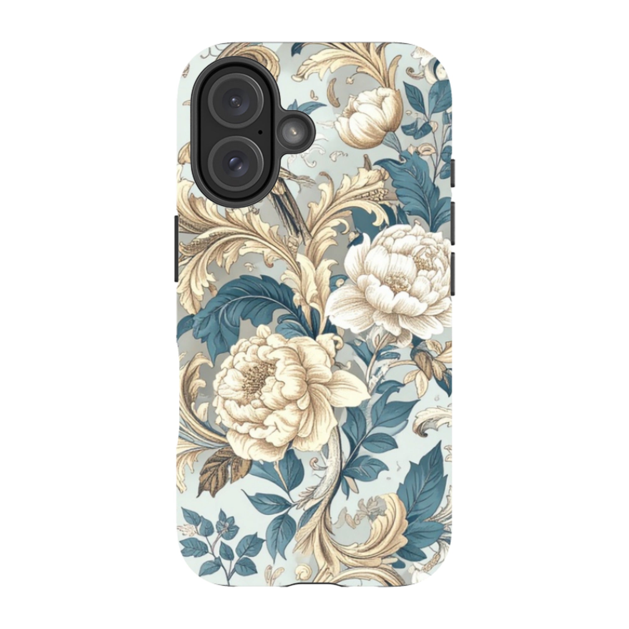 iPhone Case - Blue and Gold Summer