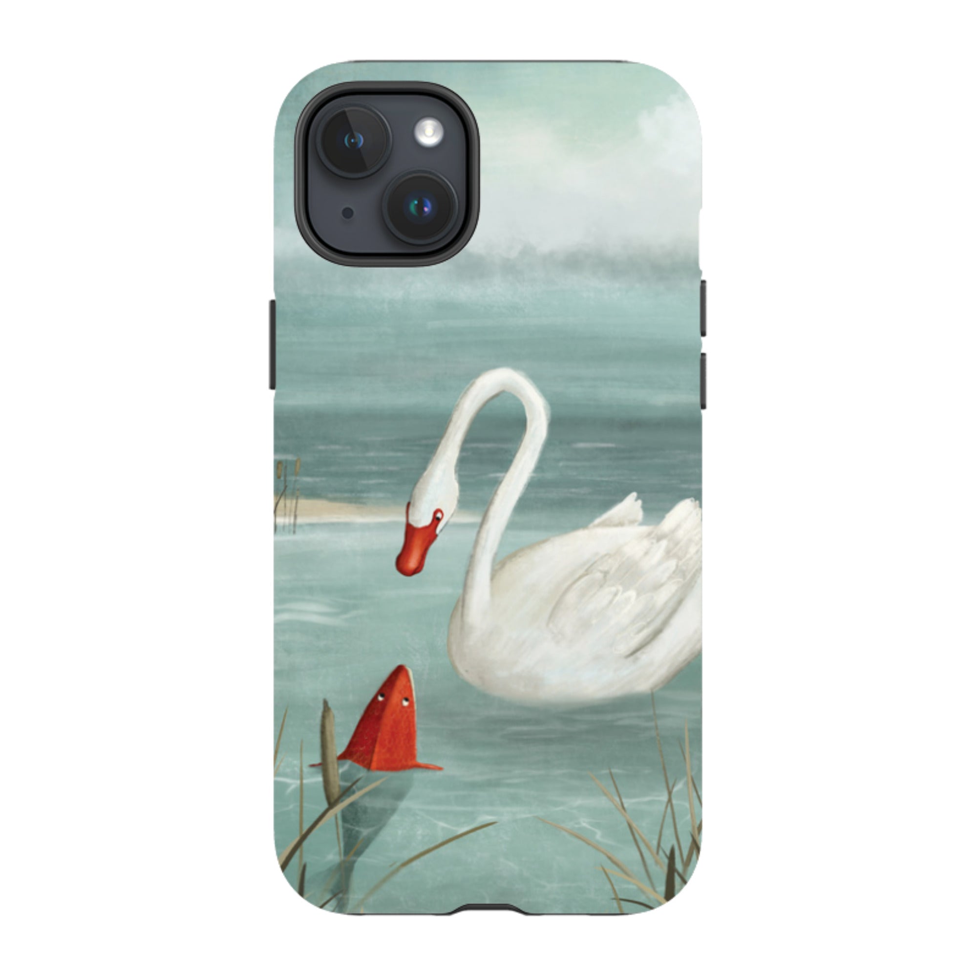 iPhone MagSafe Tough Case - Swanfish By Maja Lindberg