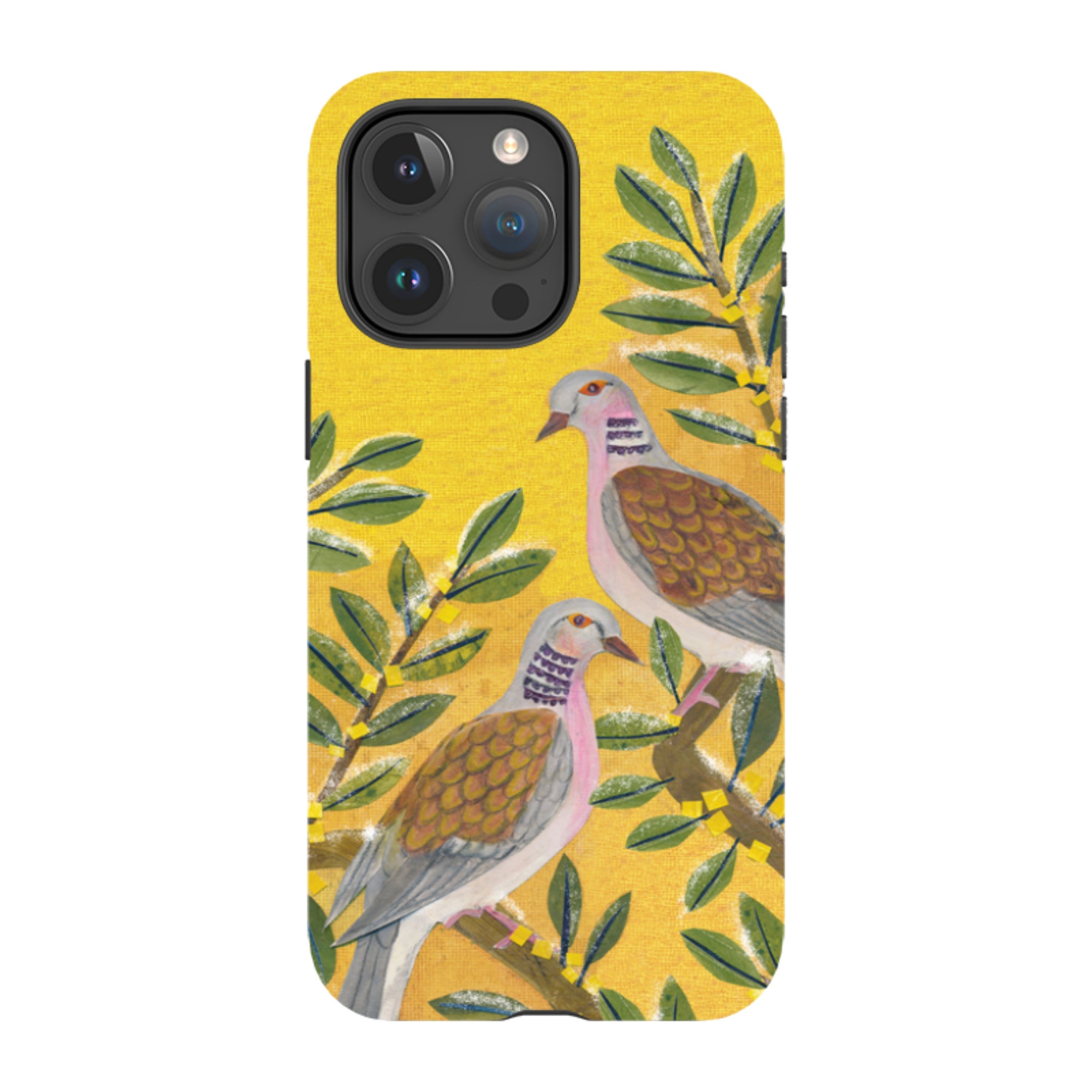 iPhone MagSafe Tough Case - Two Turtle Doves By Tracey English