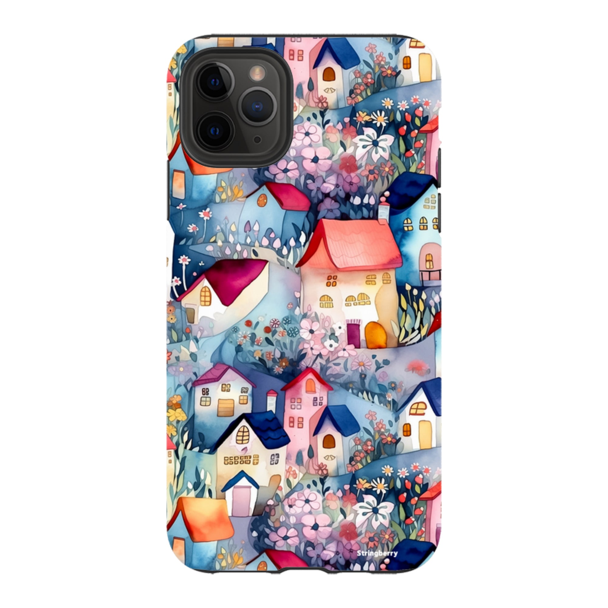 iPhone Tough Case - Fairy Houses II