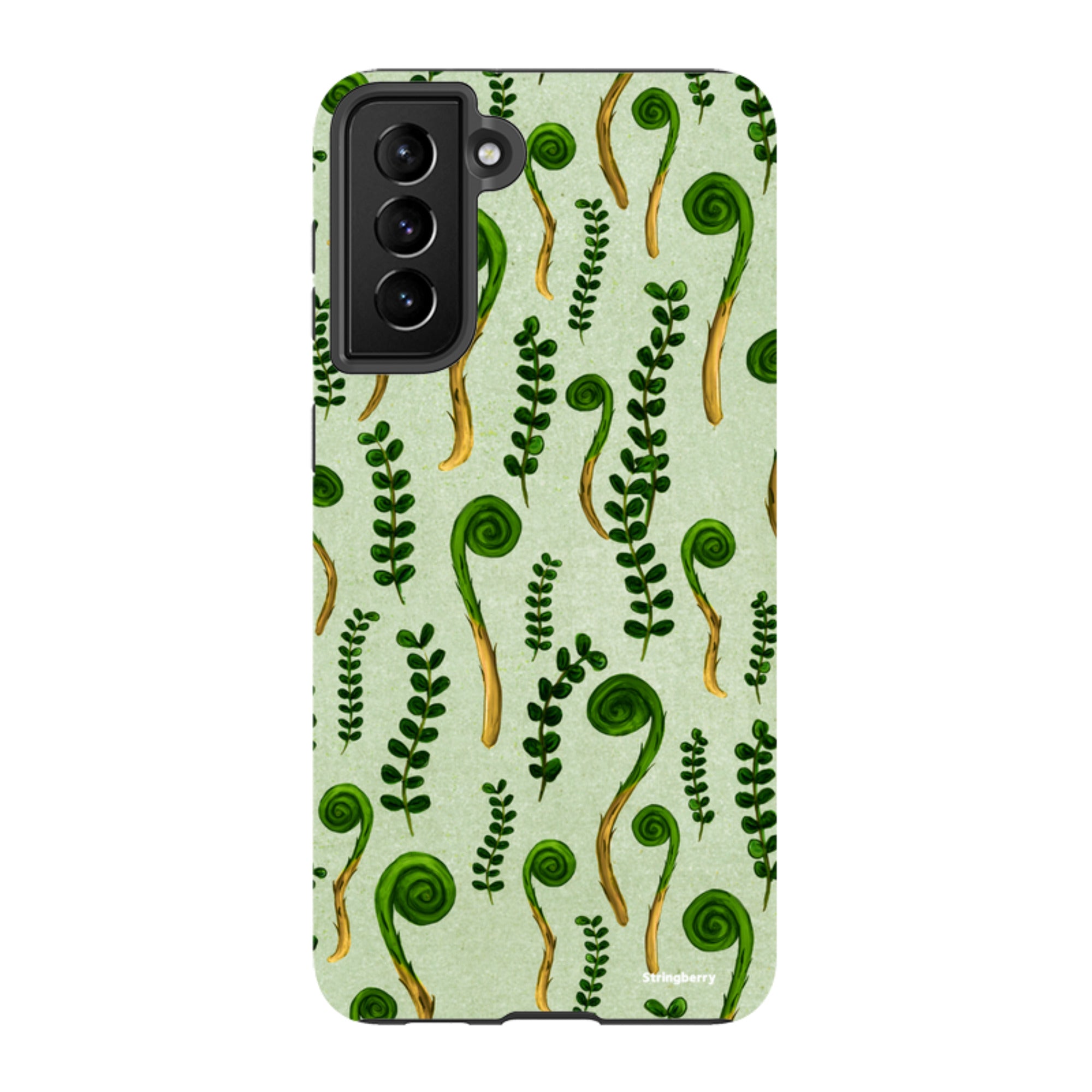 Samsung Tough Case - Fern Fronds By Katherine Quinn