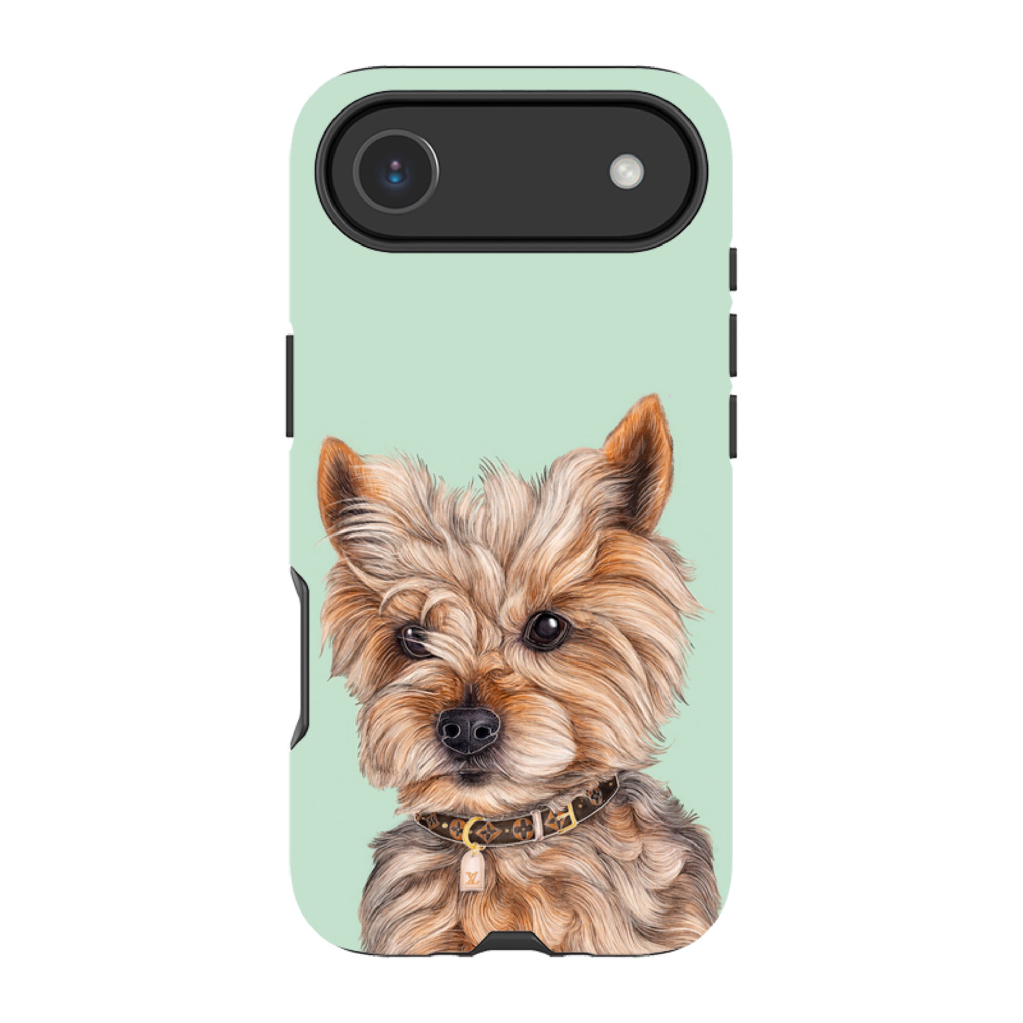 iPhone MagSafe Tough Case - Yorkie By Catherine Rowe