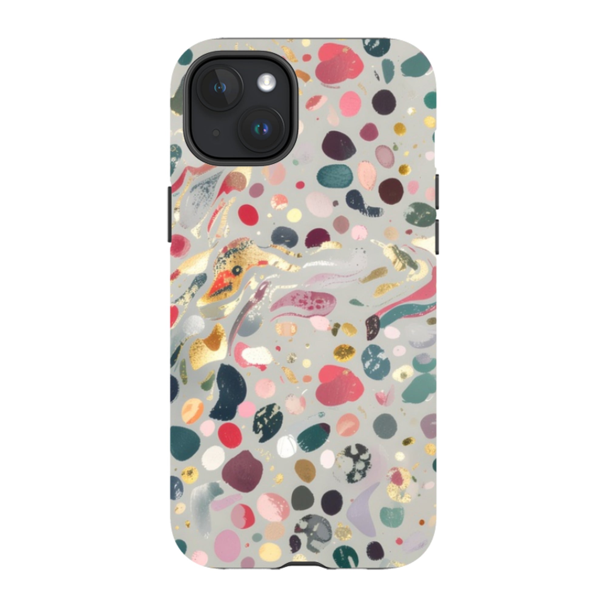 iPhone MagSafe Tough Case - Patchwork Marble