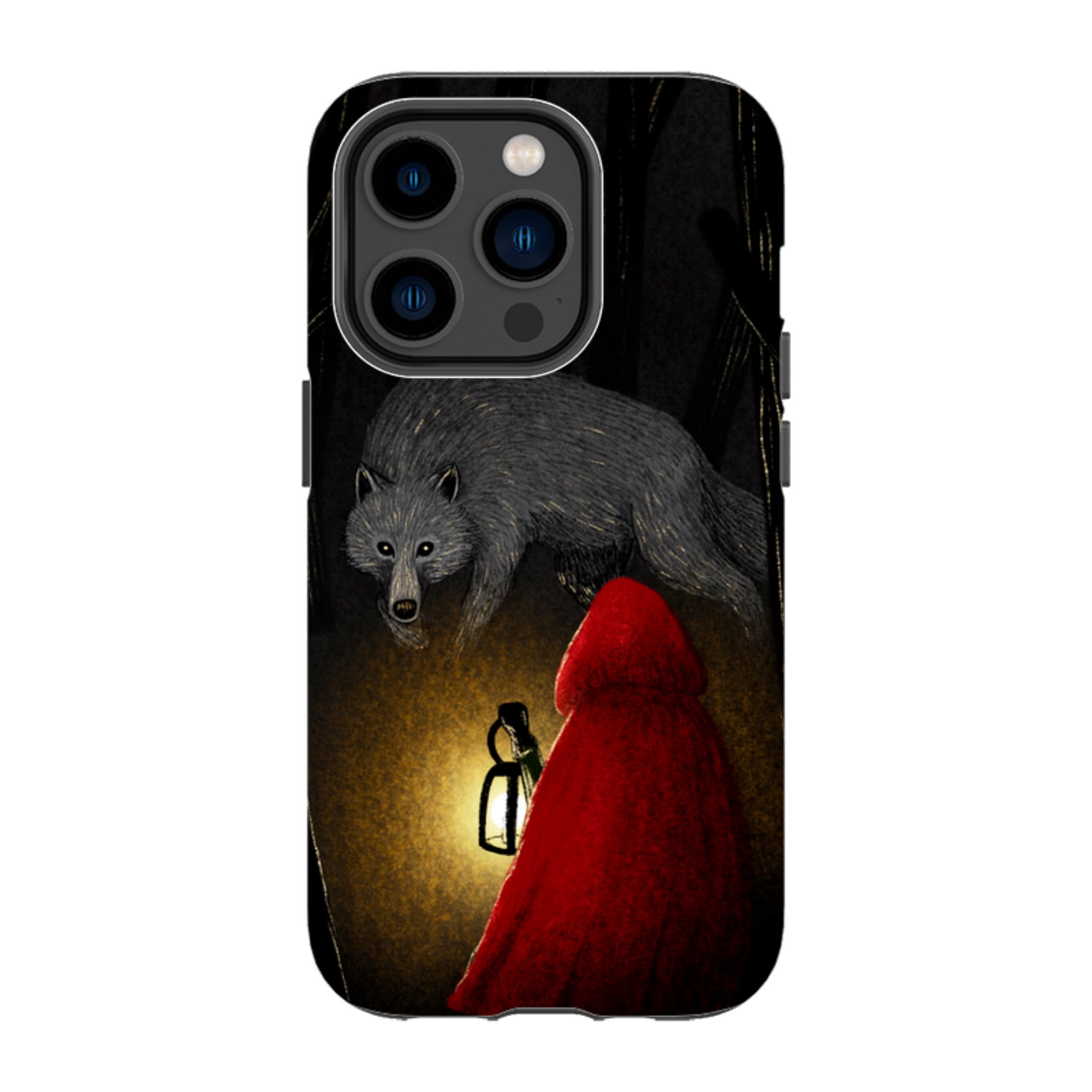 iPhone Tough Case - Riding Hood By Anna Stead
