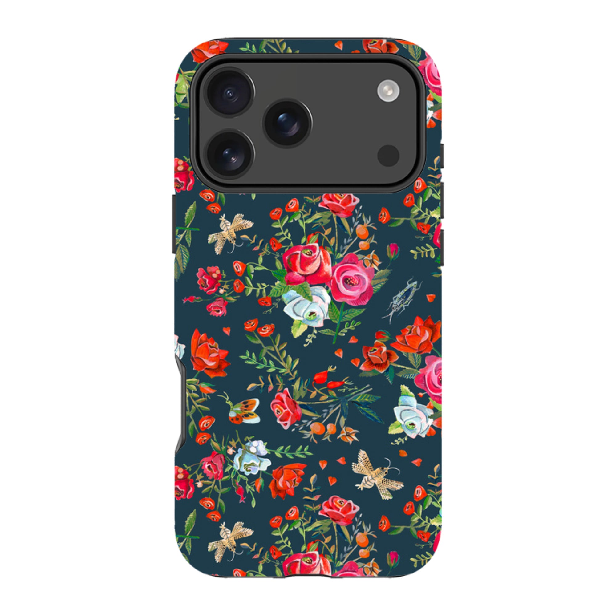 iPhone Tough Case - Blue Roses By Caroline Bonne Muller