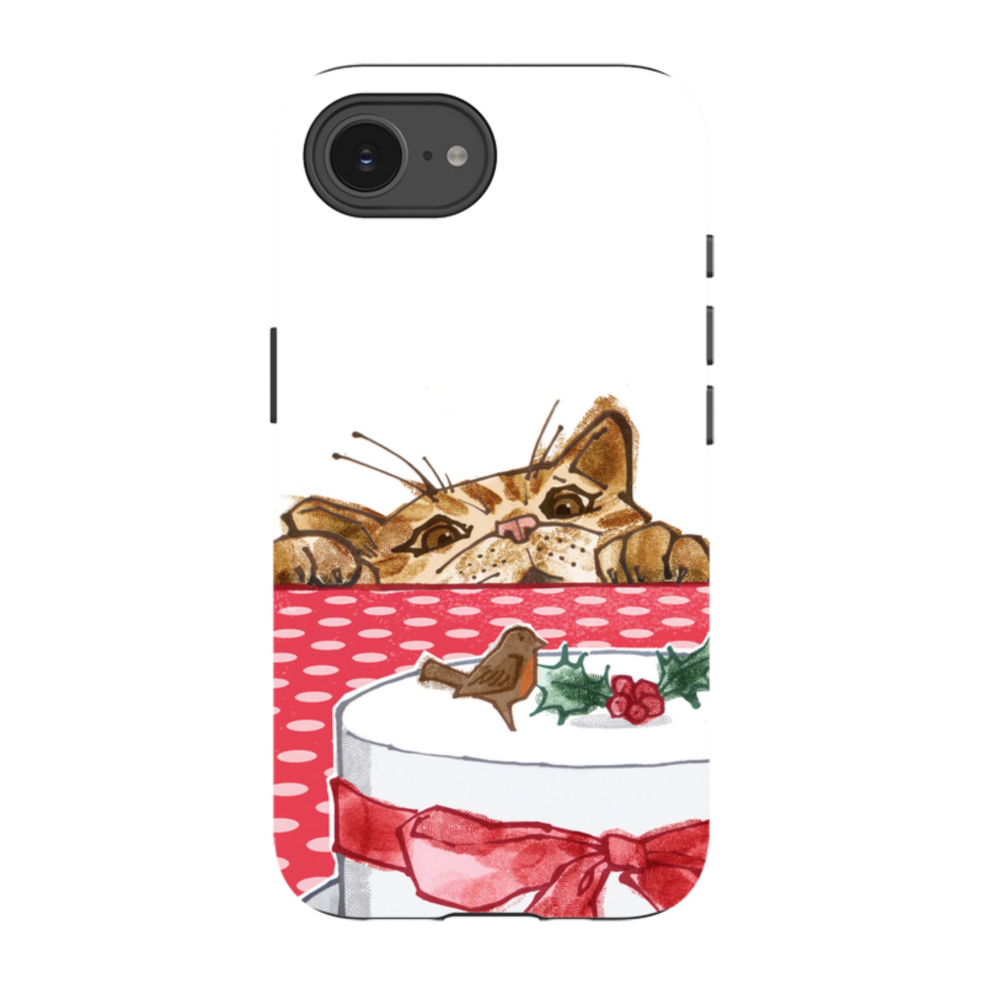 iPhone Tough Case - Cake Cat By Liane Payne