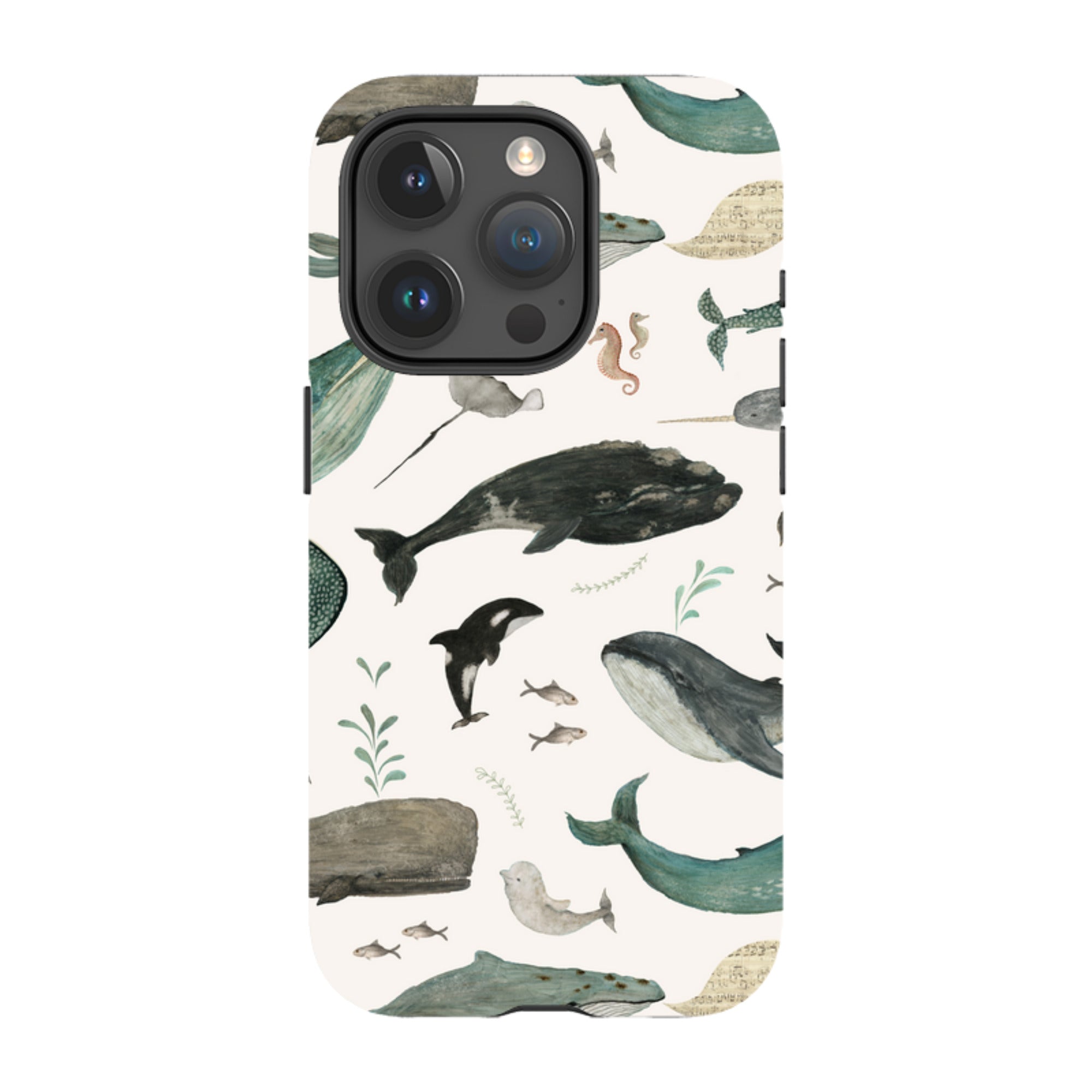 iPhone Tough Case - Whale Song By Katherine Quinn
