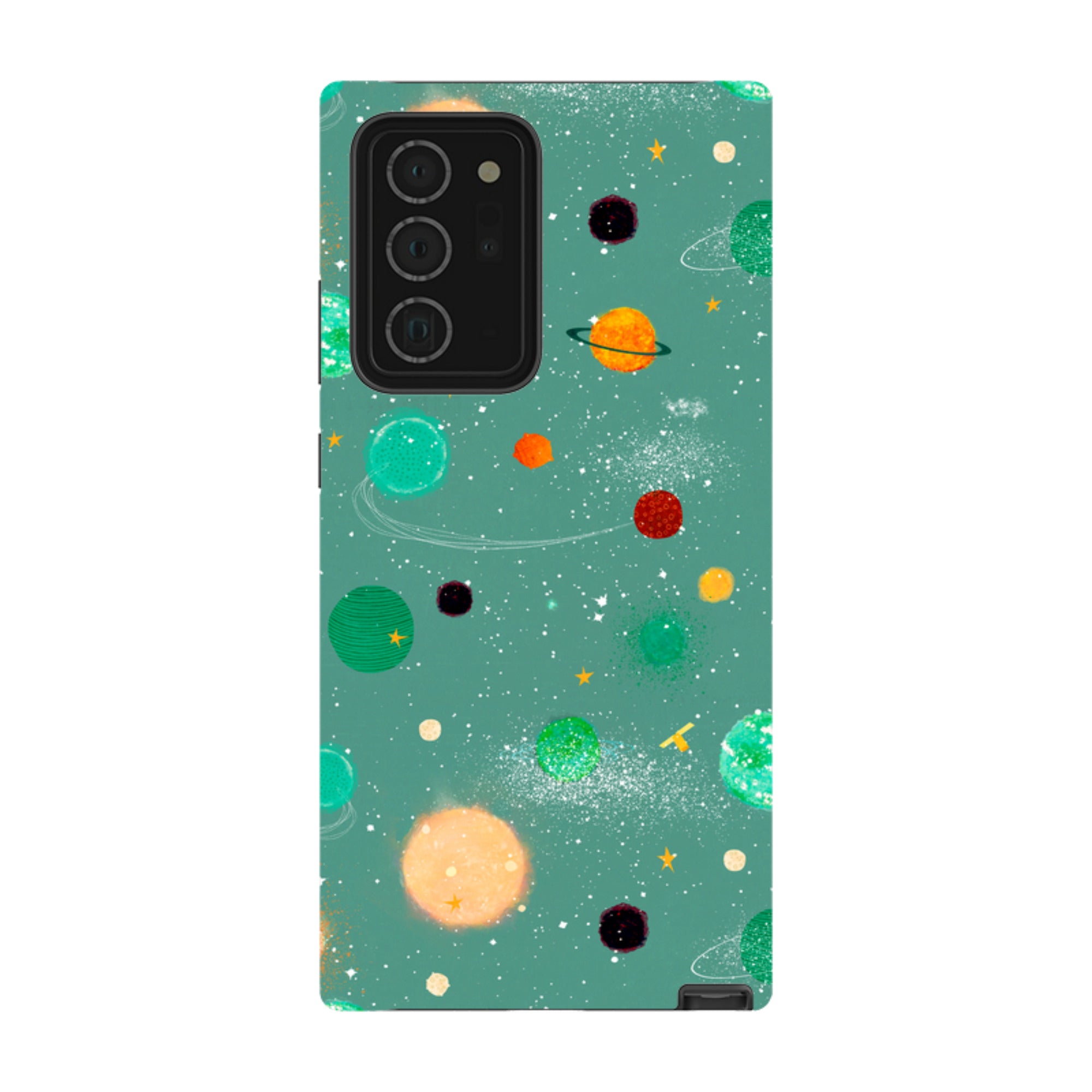 Samsung Tough Case - Far Far Away Green By Katherine Quinn