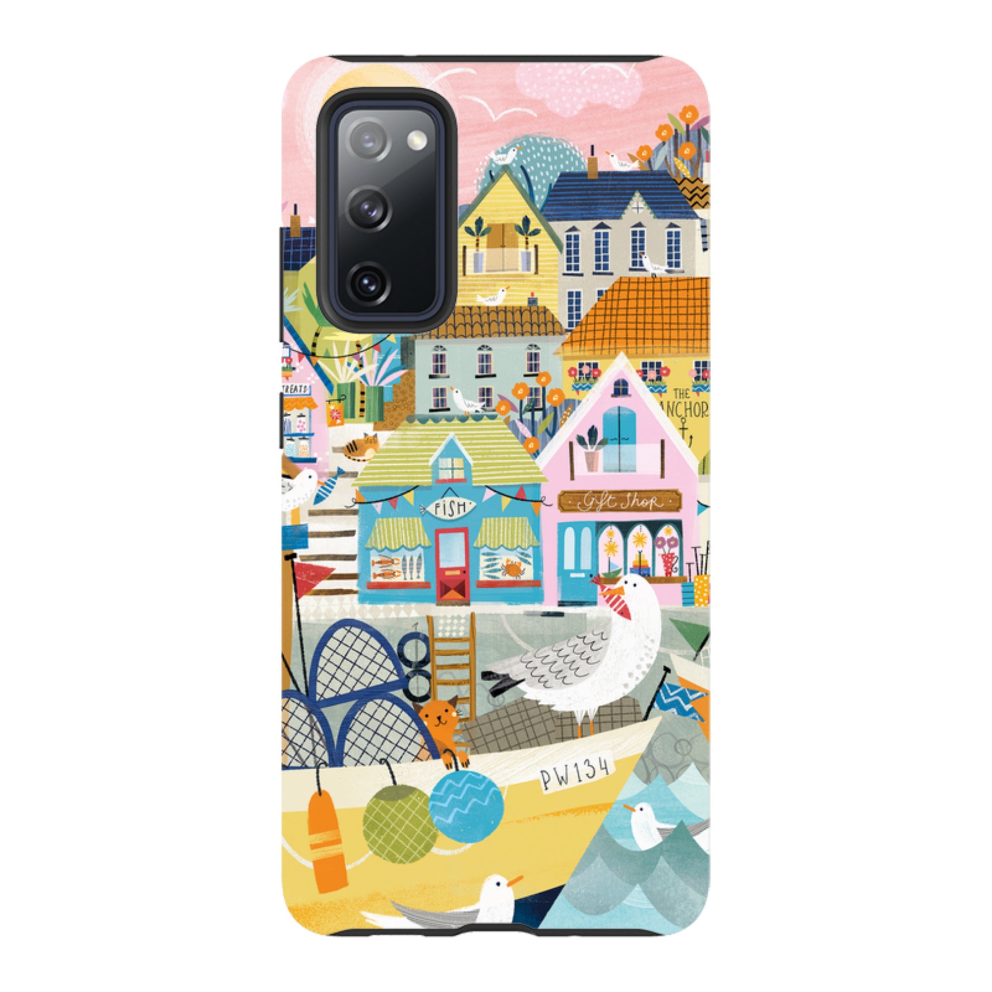 Samsung Tough  Case - Harbour 2 By Ali Brookes