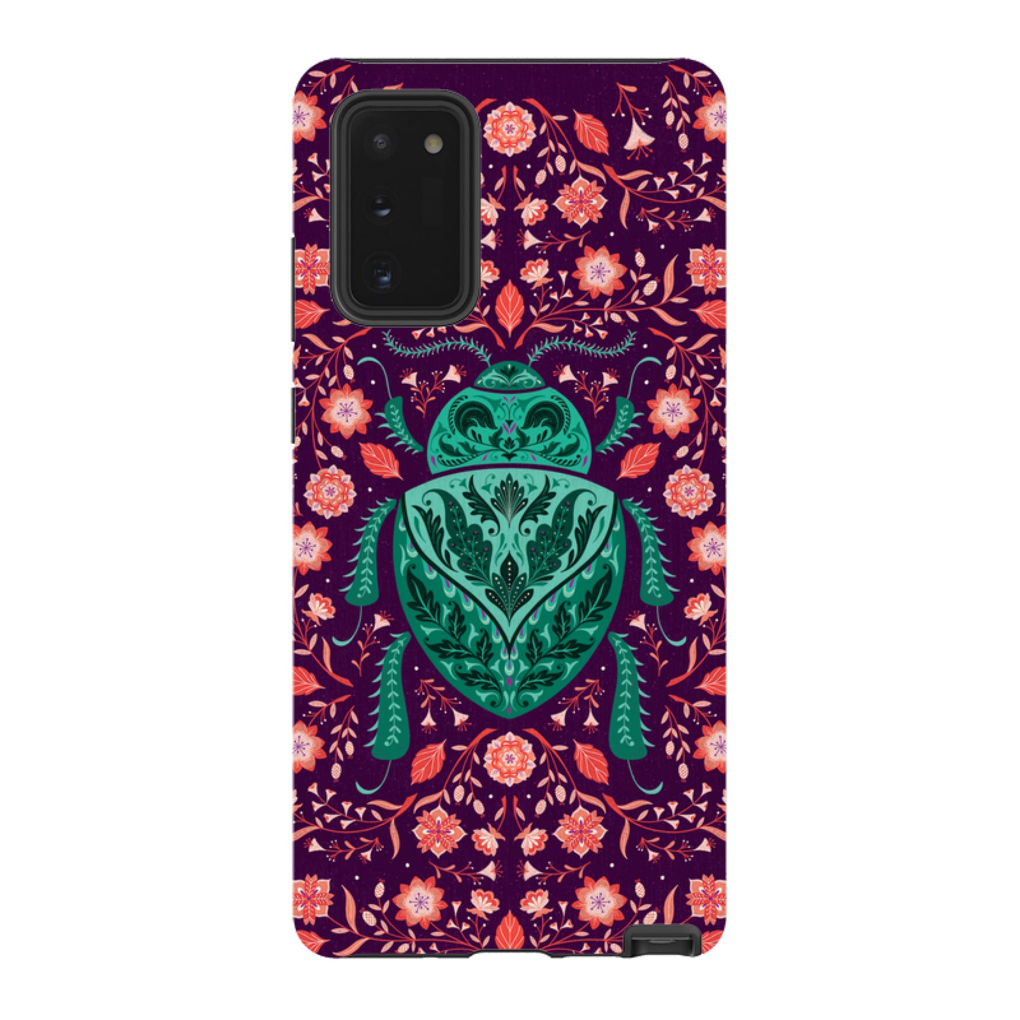 Samsung Tough Case - Beetle By Jenny Zemanek