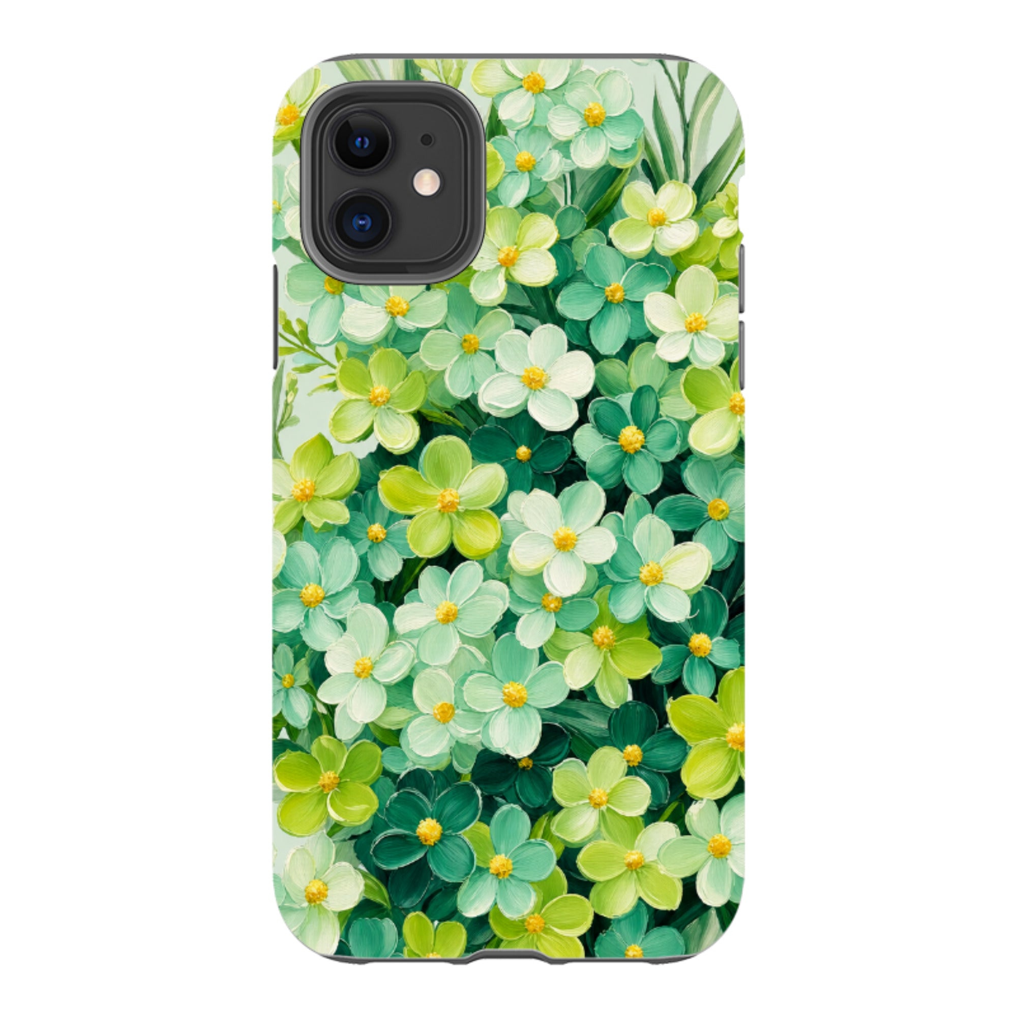 iPhone Tough Case - Sage Wildflower Floral