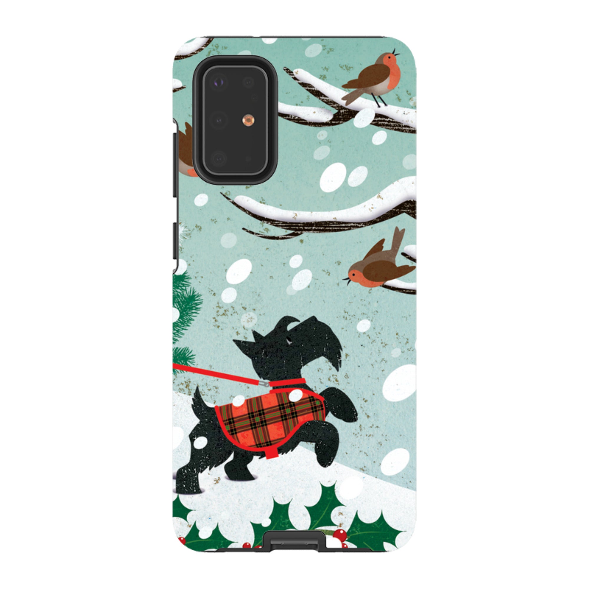 Samsung Tough Case - Scottie in Snow By Liane Payne