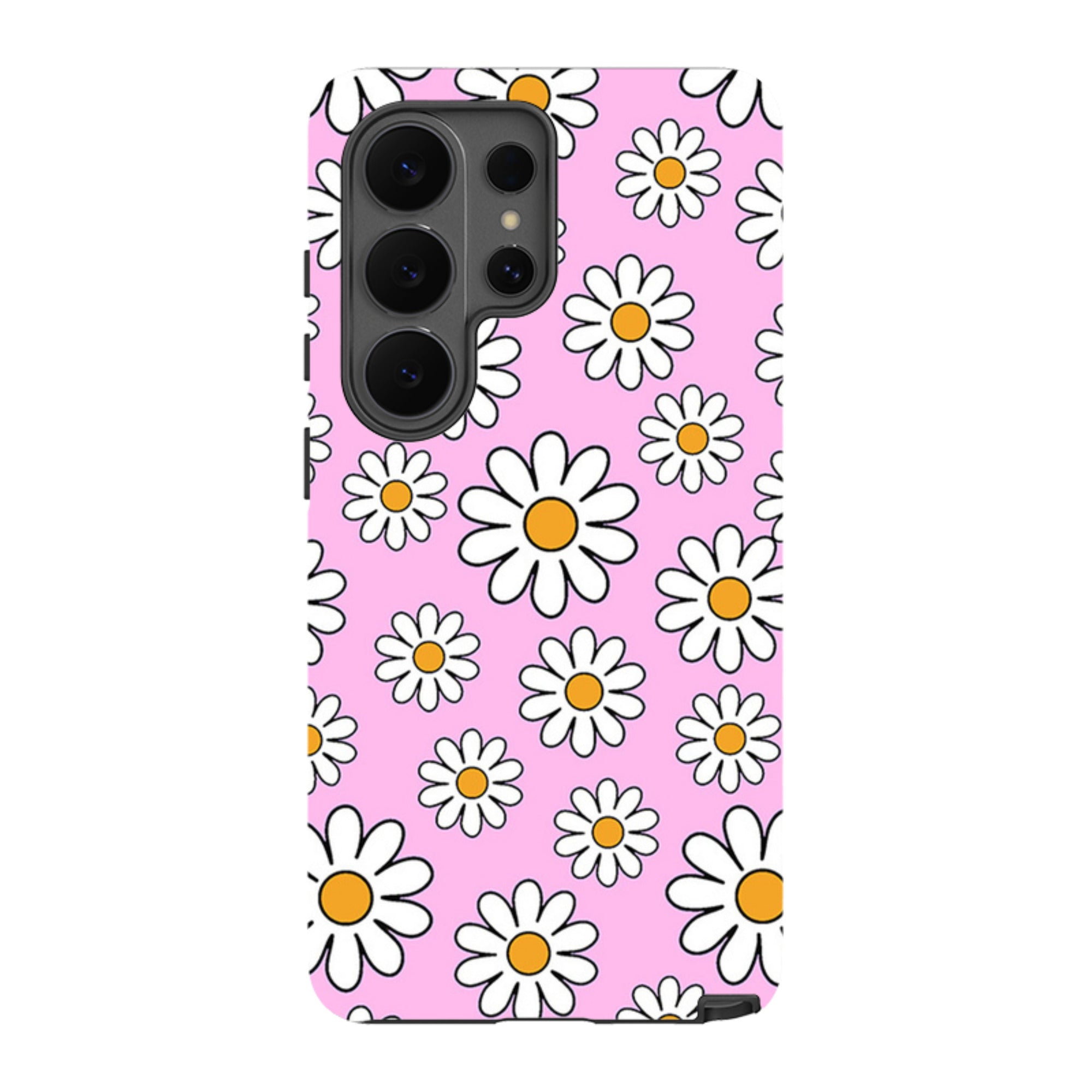 Samsung Tough Case - Pink Daises