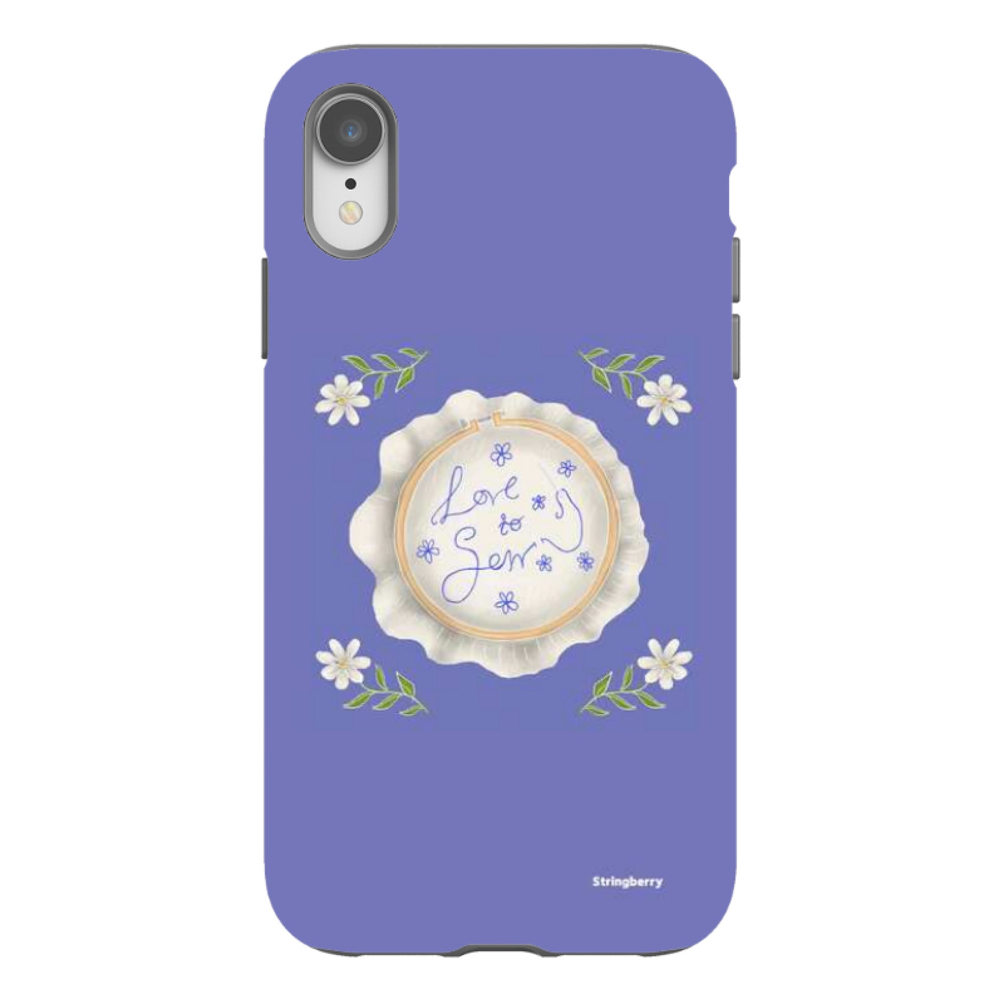 iPhone Tough Case - Love To Sew By Catherine Rowe