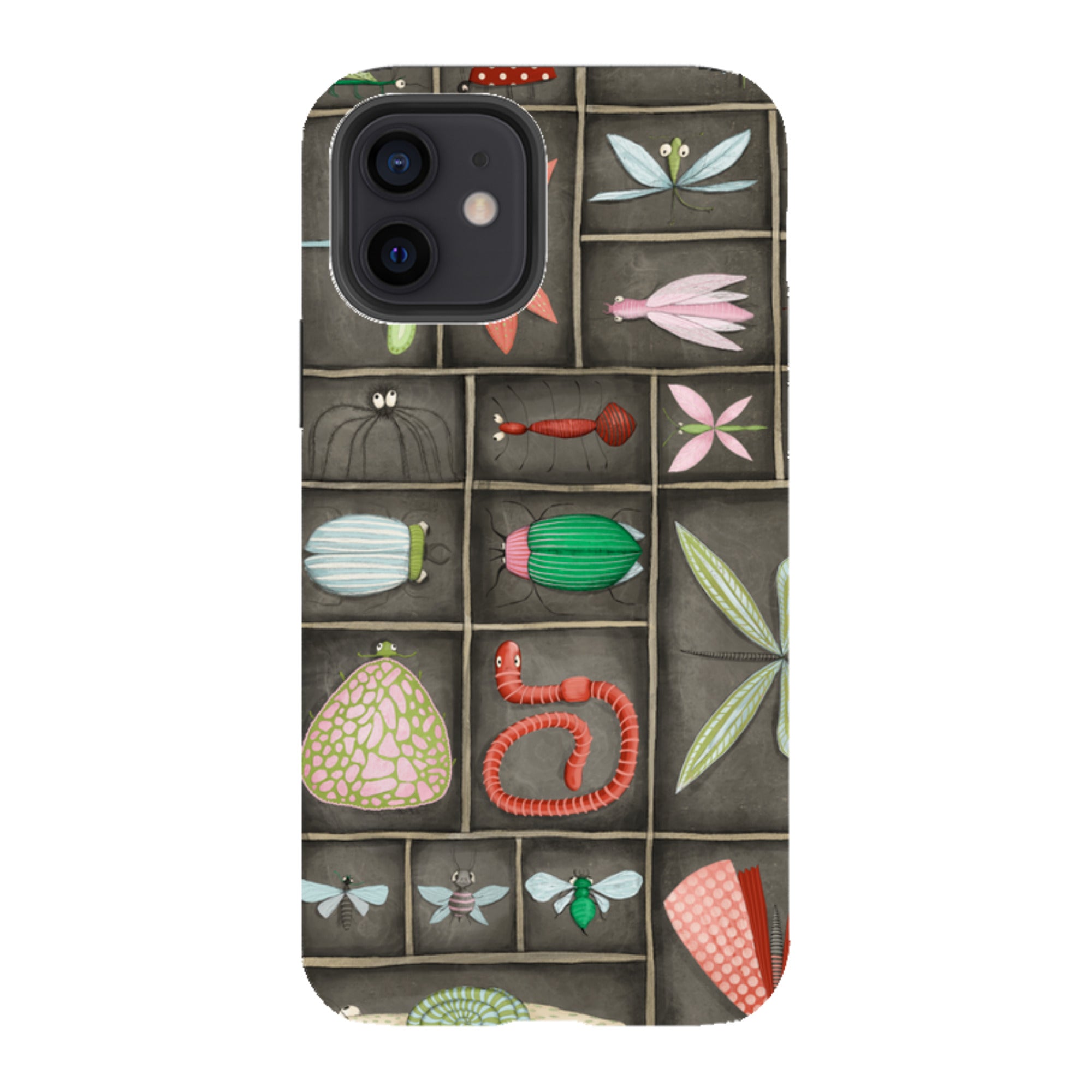 iPhone Tough Case - Cabinet Of Bugs By Maja Lindberg