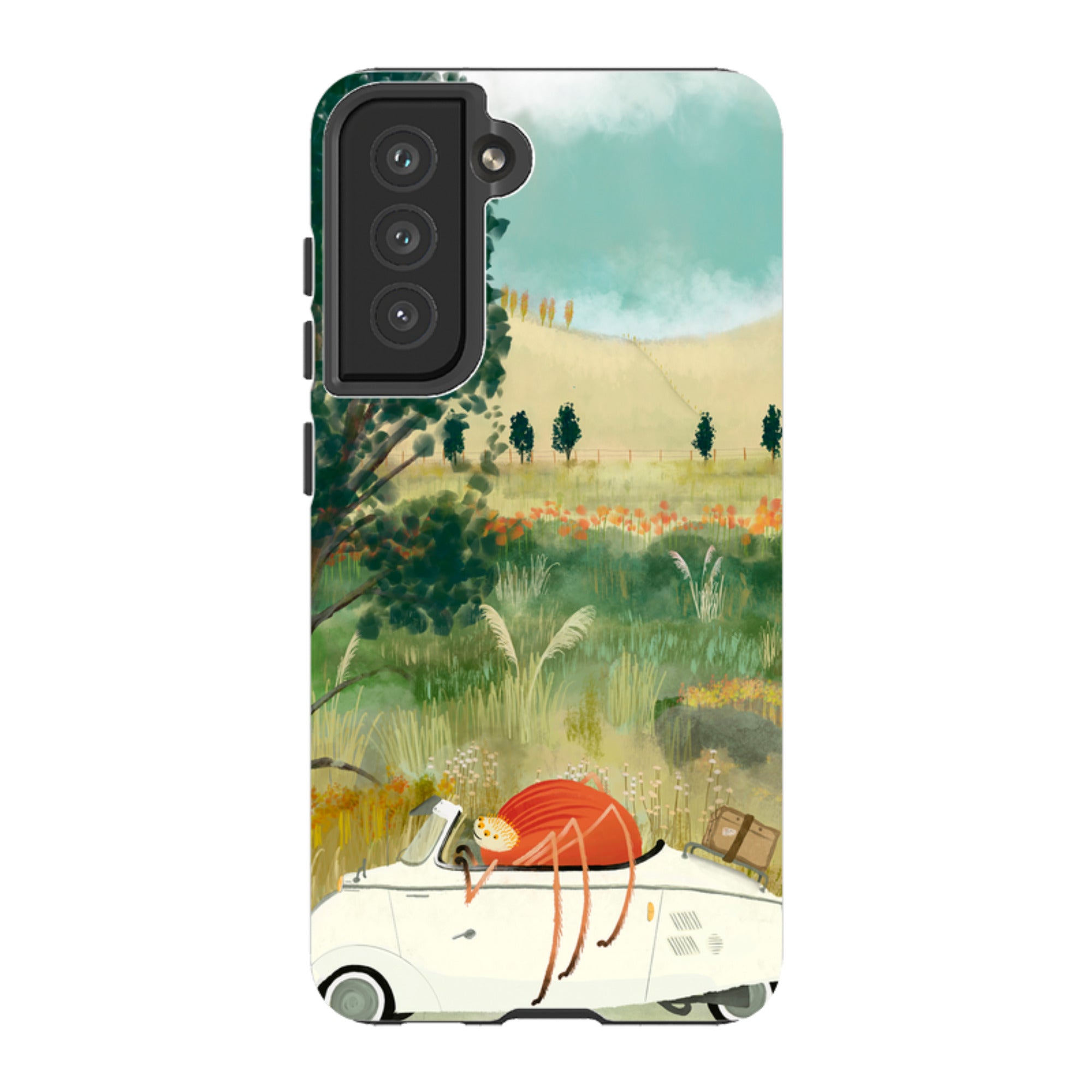 Samsung Tough Case - Happy Travels By Katherine Quinn
