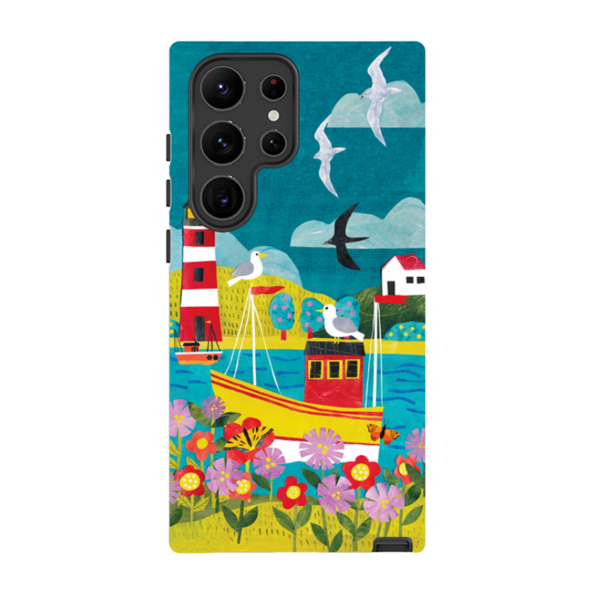 Samsung Tough  Case - Fishing Boat By Tracey English