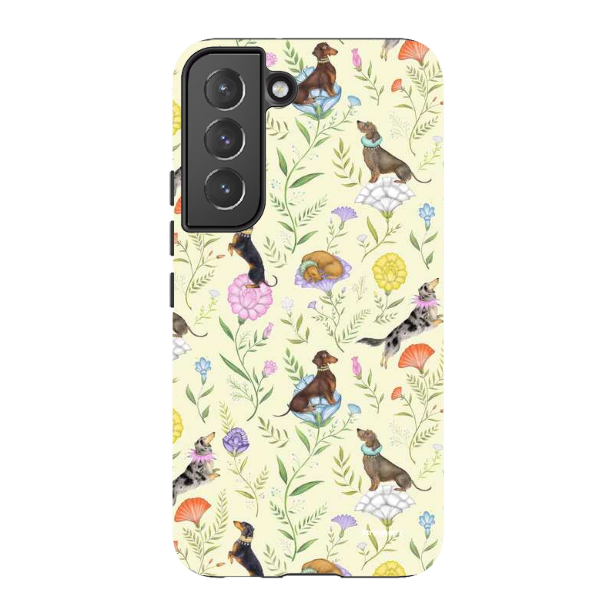 Samsung Tough Case - Doxy Day Afternoon Buttercream By Catherine Rowe