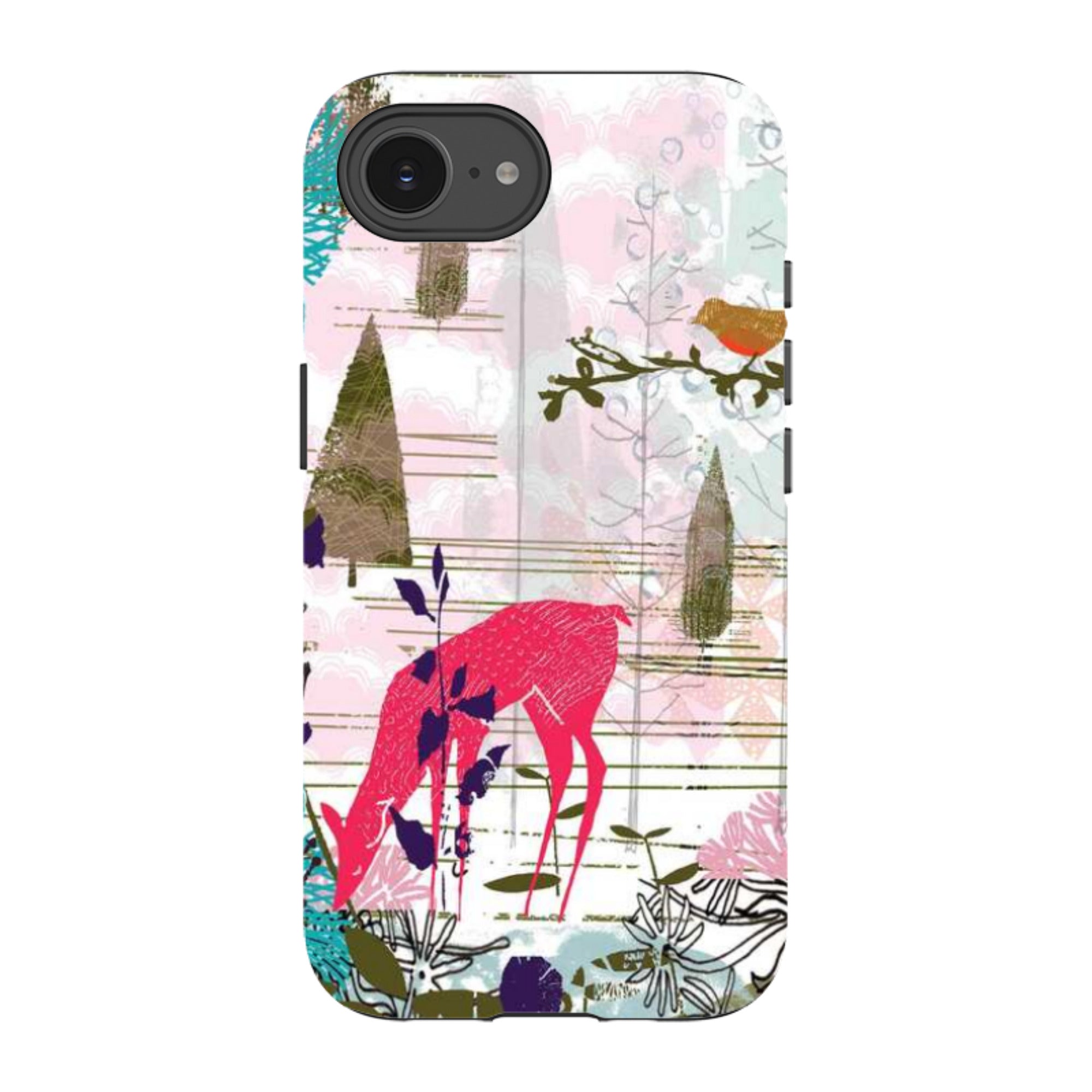 iPhone Tough Case - Forest Tale Robin Song By Tiffany Lynch