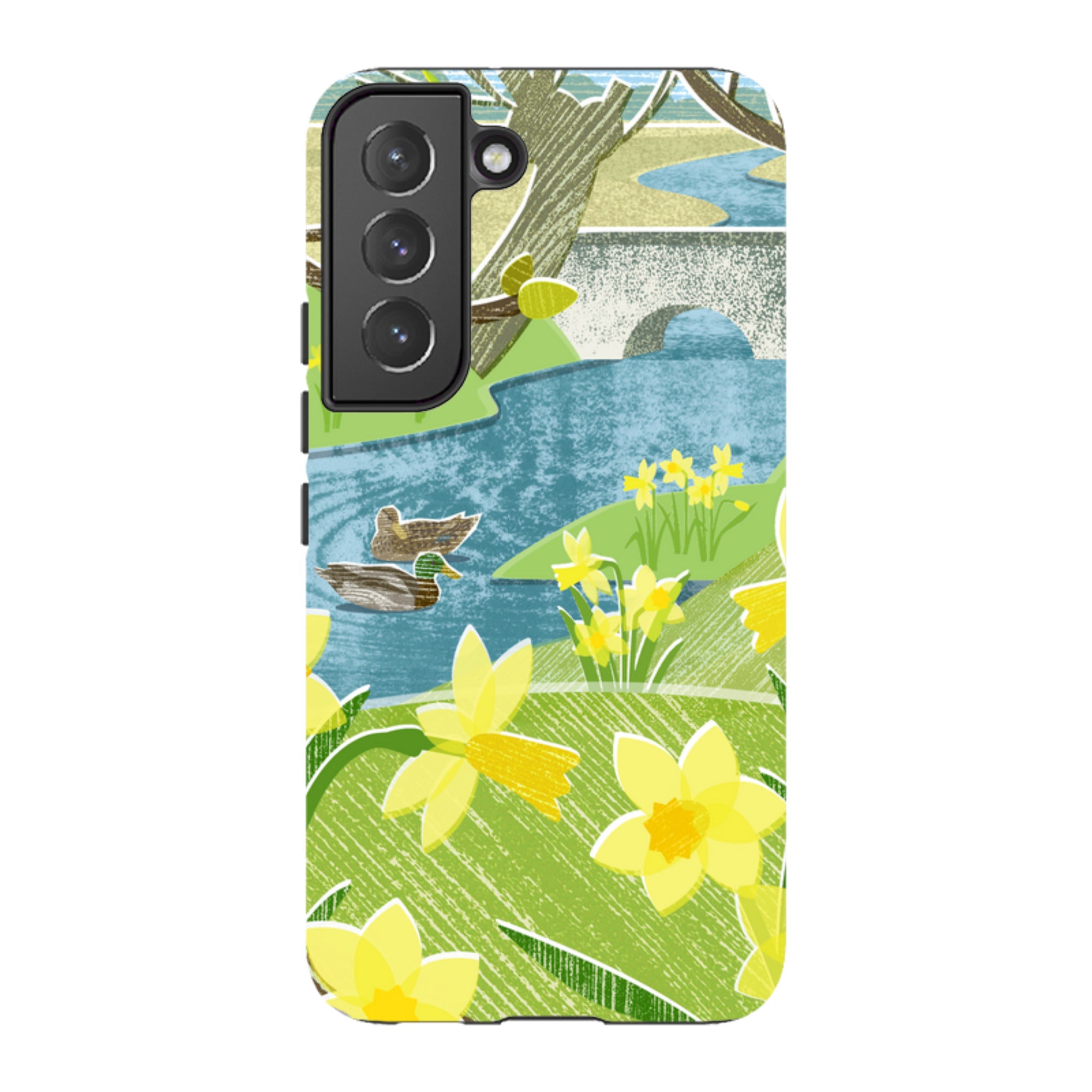 Samsung Tough Case - Daffs And Ducks By Liane Payne