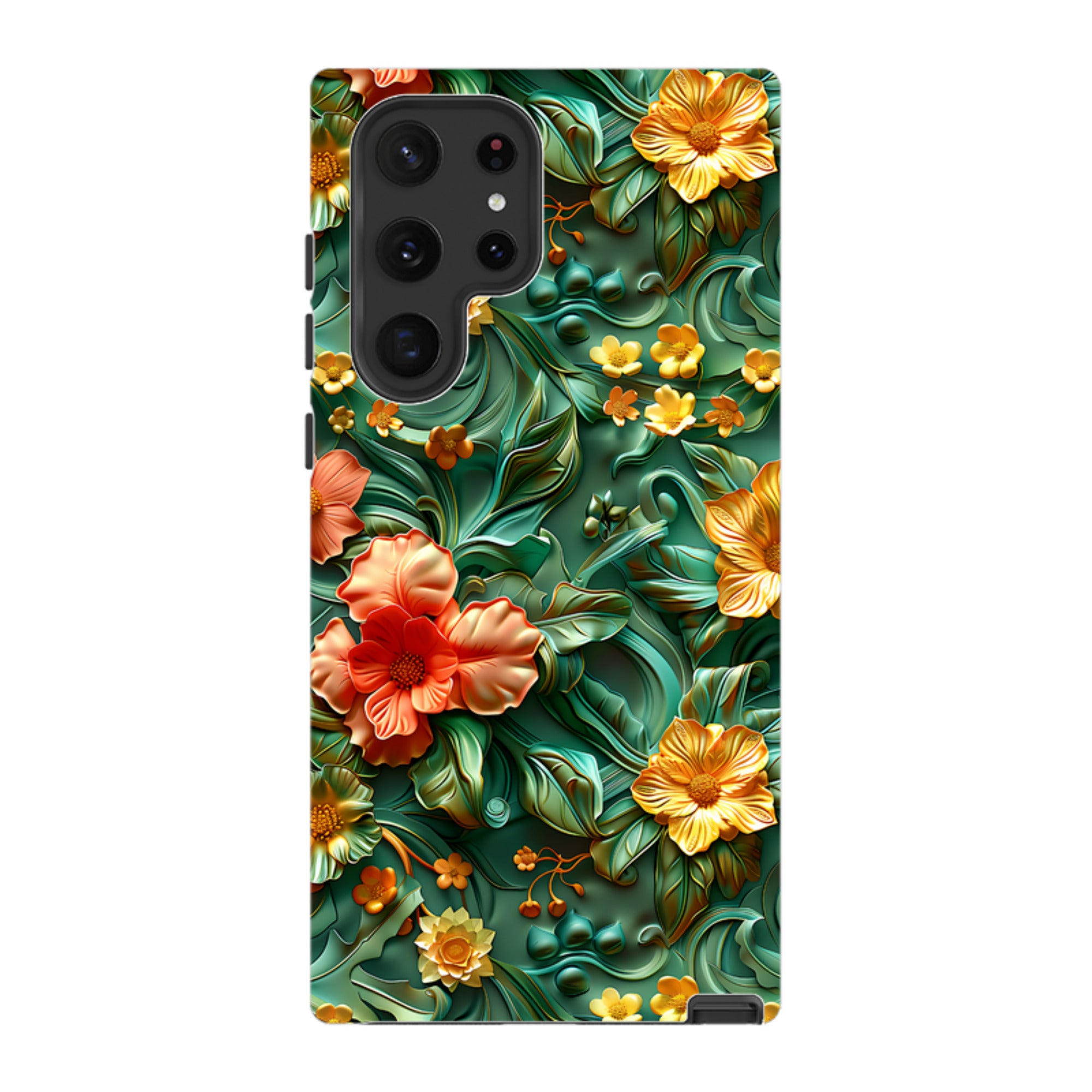 Samsung Tough Case - Jade Floral