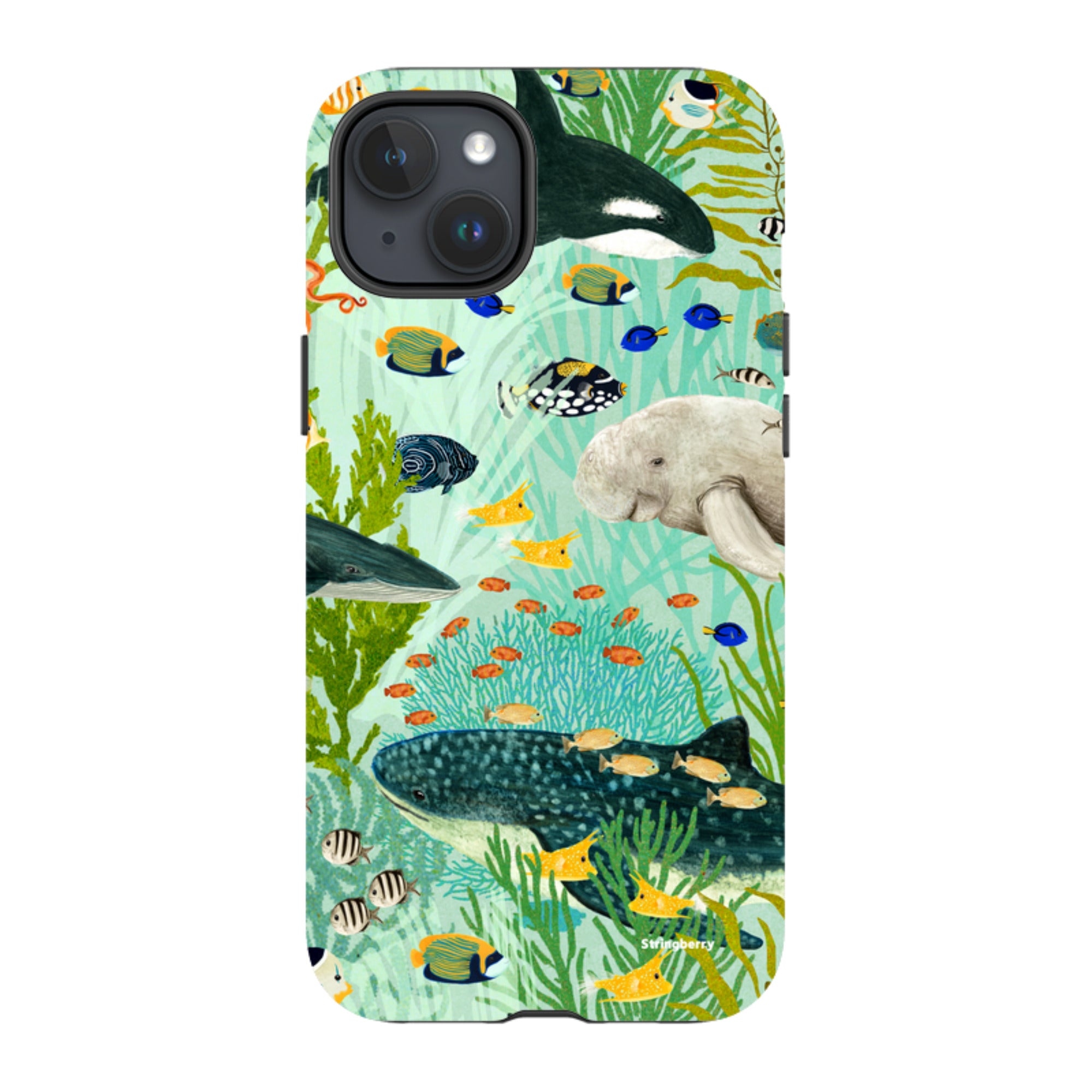 iPhone Tough Case - Sea Life By Katherine Quinn