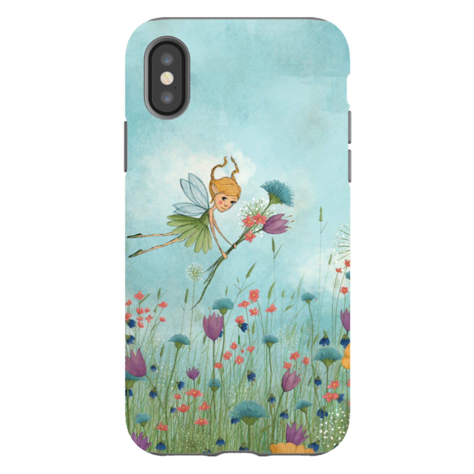 iPhone Tough Case - Flower Fairy By Maja Lindberg