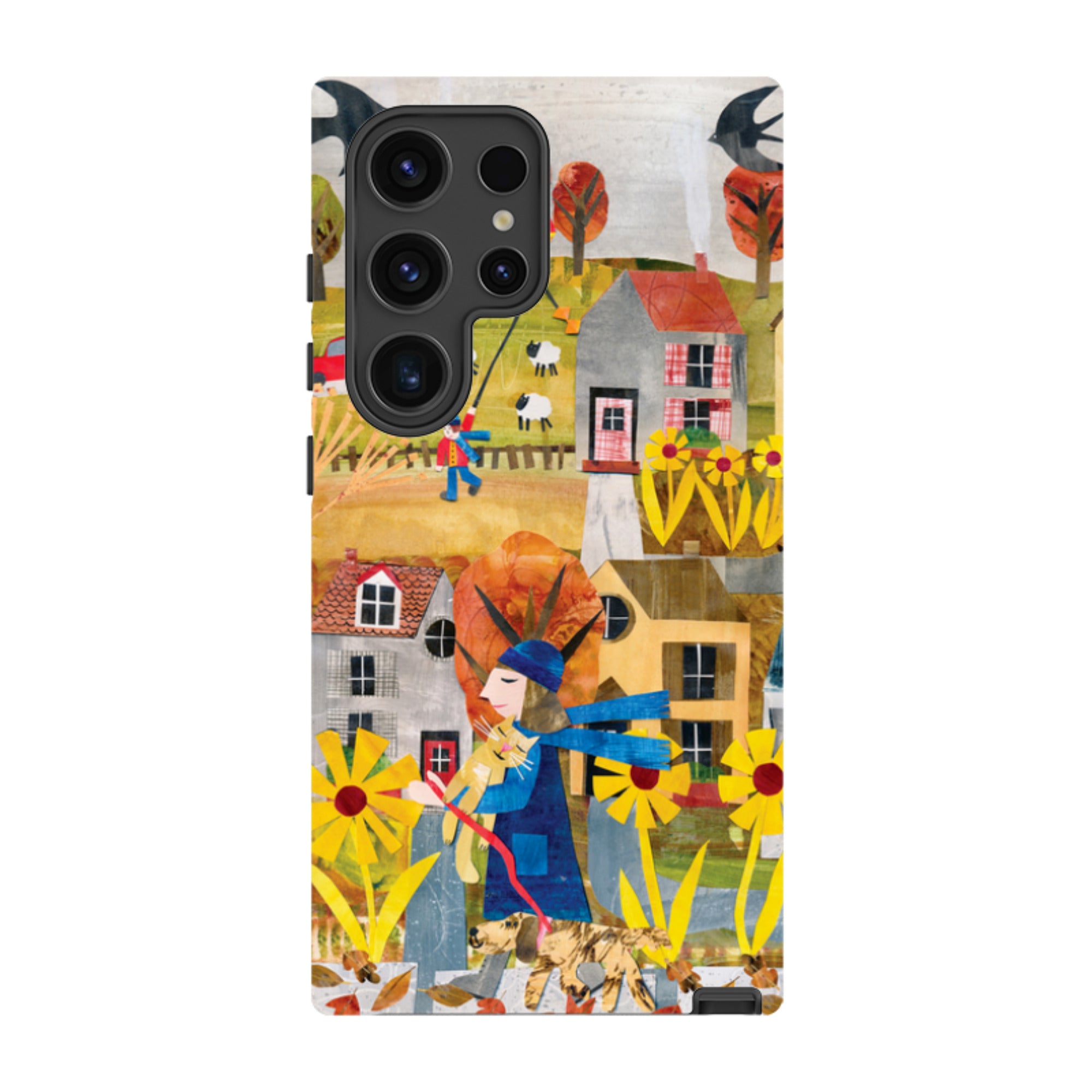 Samsung Tough Case - Autumn Walk By Tracey English