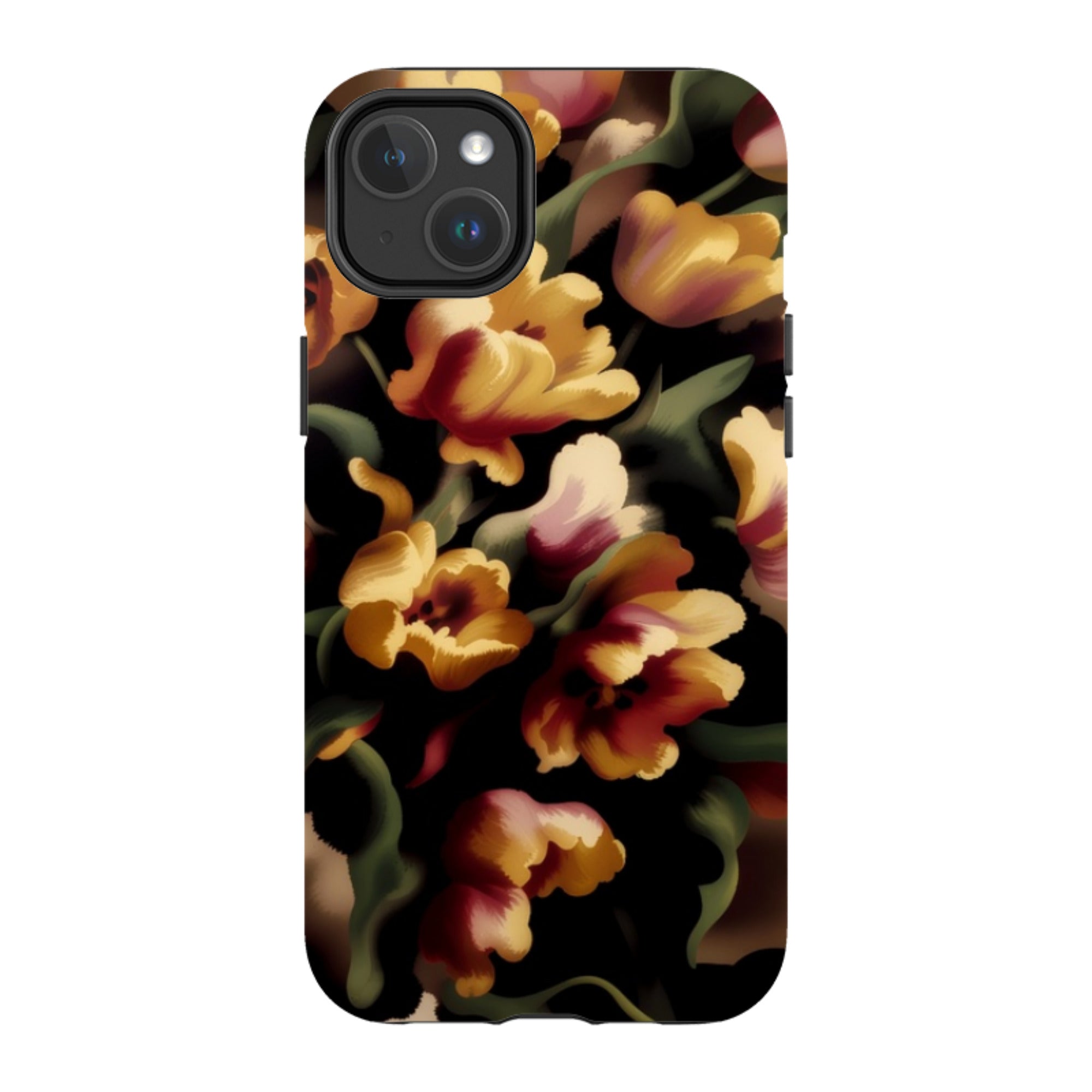 iPhone MagSafe Tough Case - Cloudy Tulips
