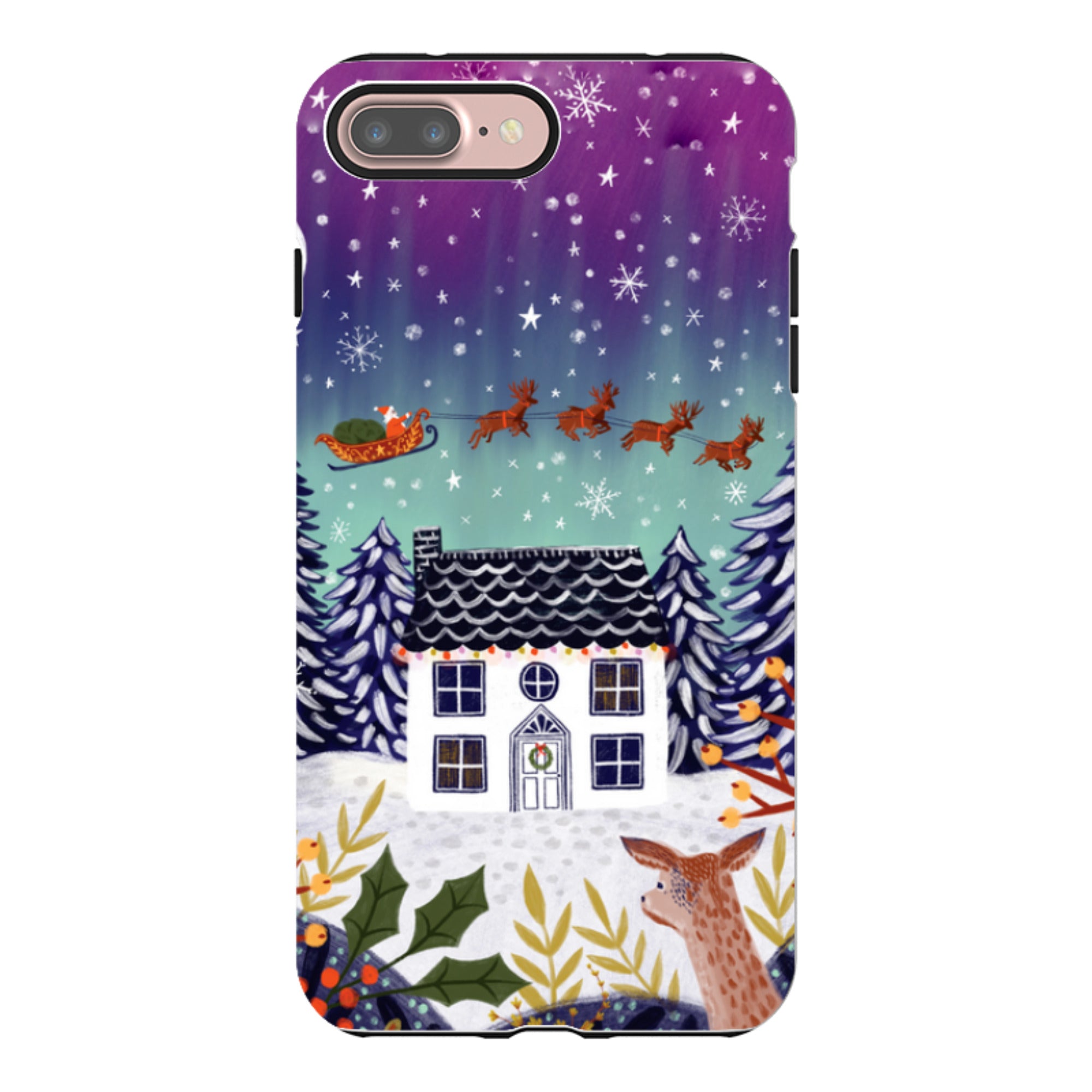 iPhone Tough Case - Night Before Christmas By Lee Foster Wilson