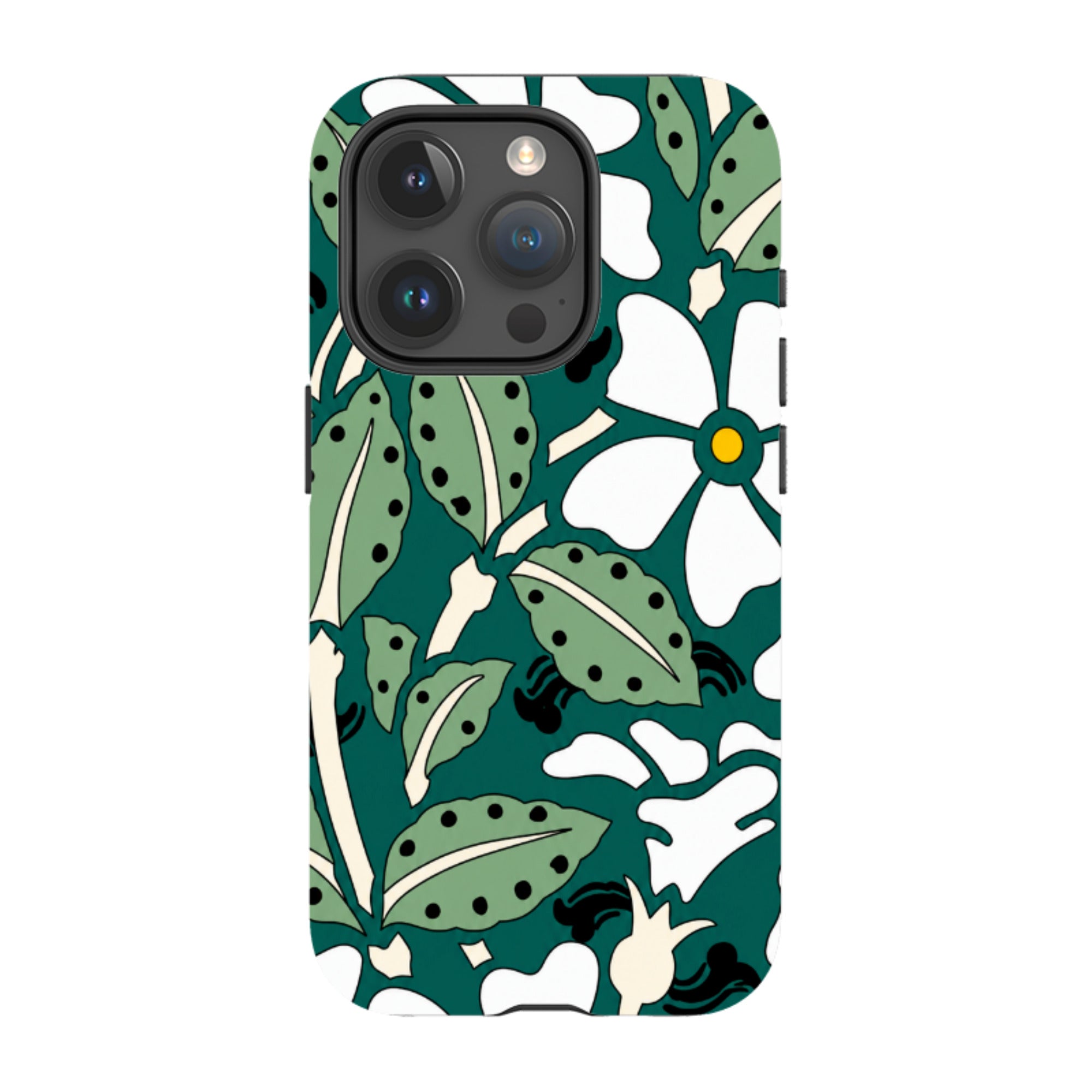 iPhone MagSafe Tough Case - Vintage Woodblock Print