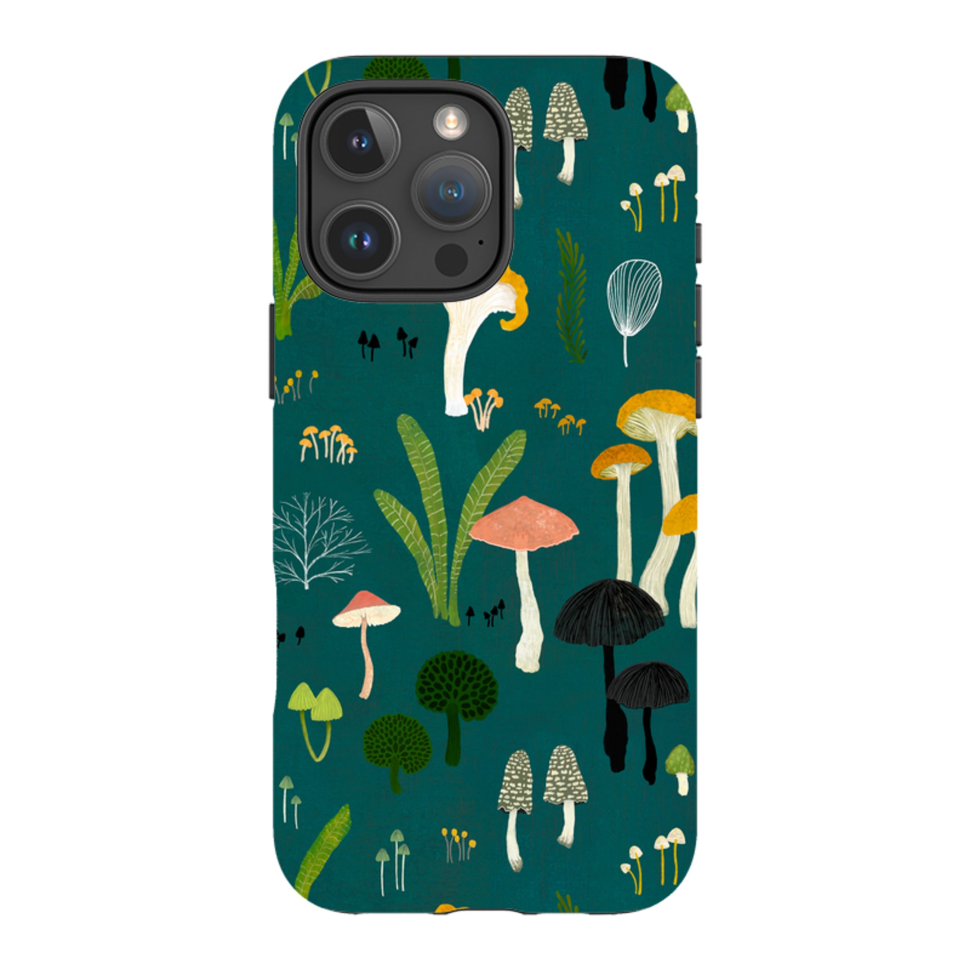 iPhone MagSafe Tough Case - Mushroom Lake By Katherine Quinn